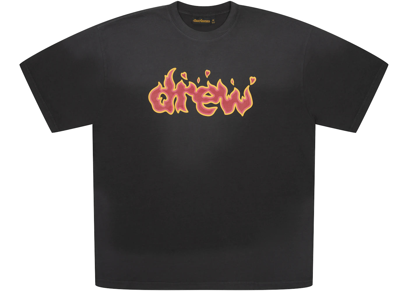 drew house lit drew t-shirt faded black