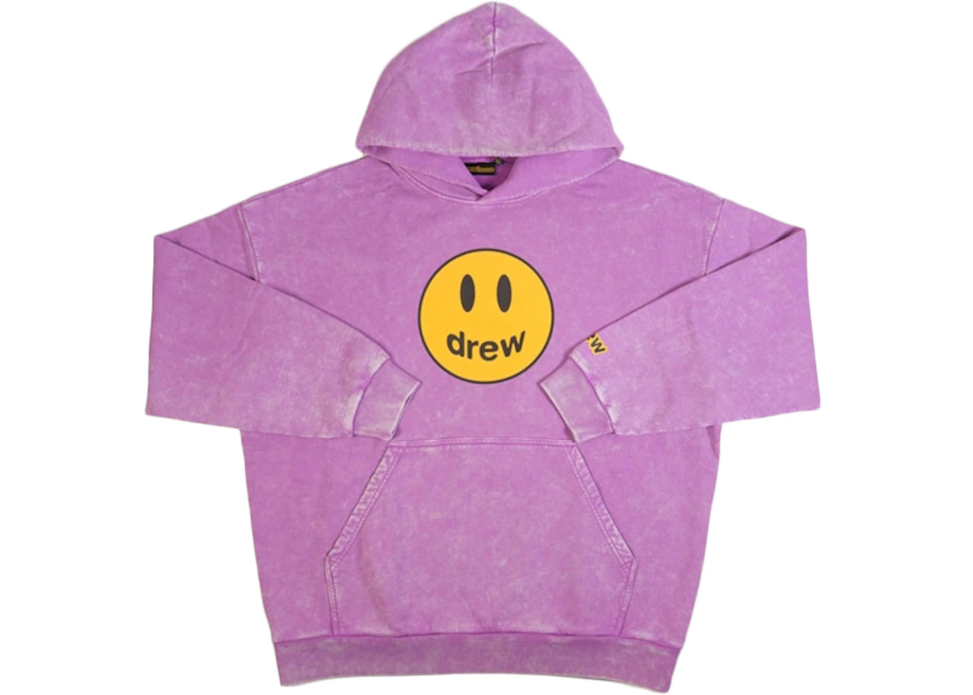drew house mascot deconstructed hoodie washed grape