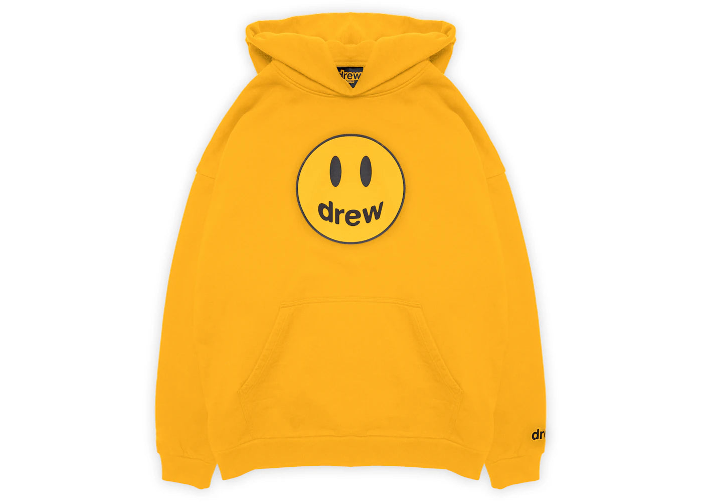 drew house mascot hoodie golden yellow
