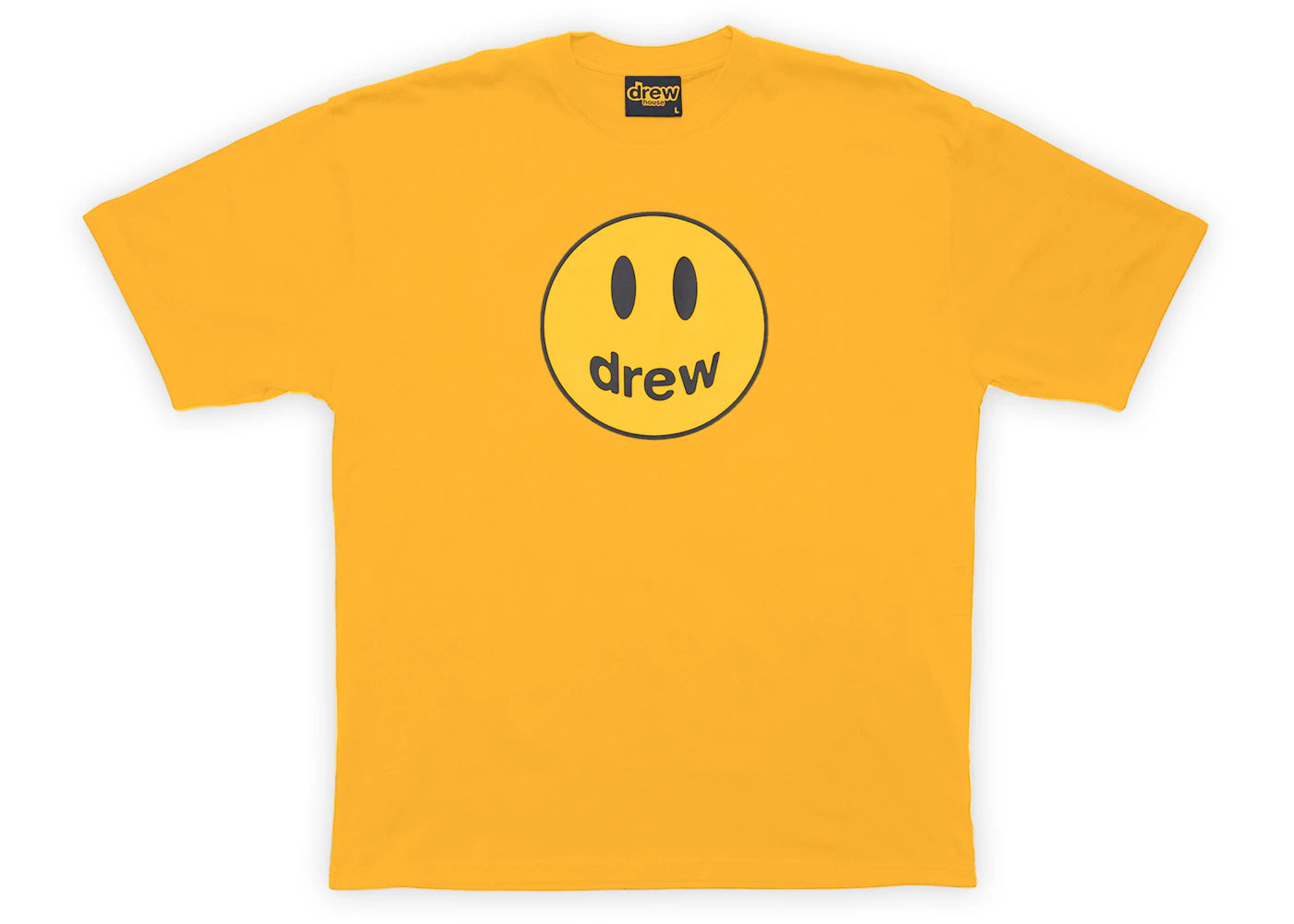 drew house mascot t-shirt golden yellow