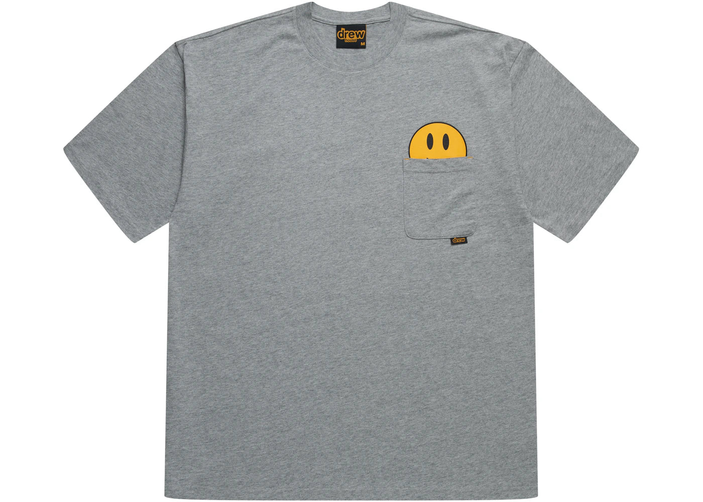 drew house mini mascot t-shirt heather grey
