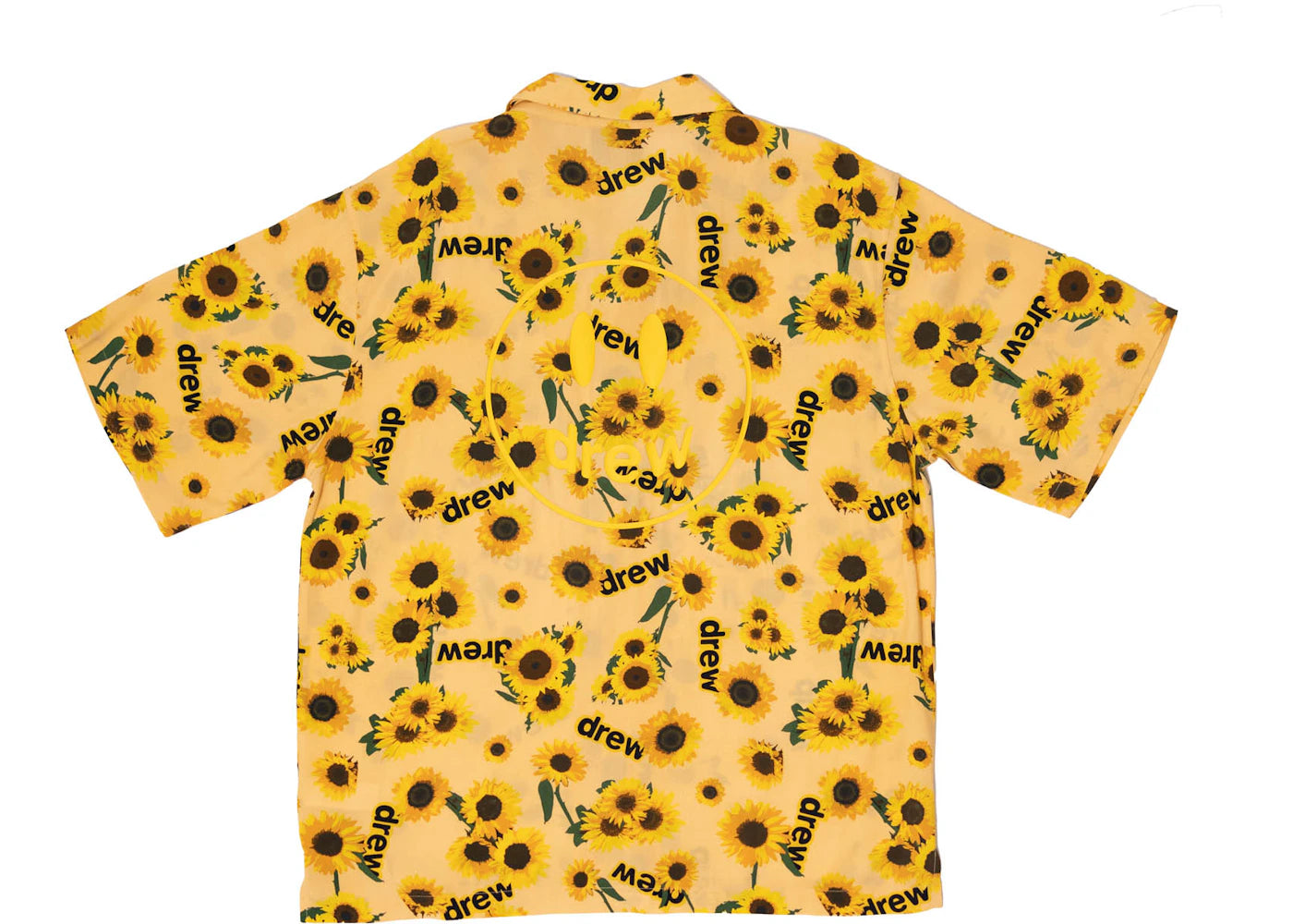 drew house rayon camp shirt secret sunflower