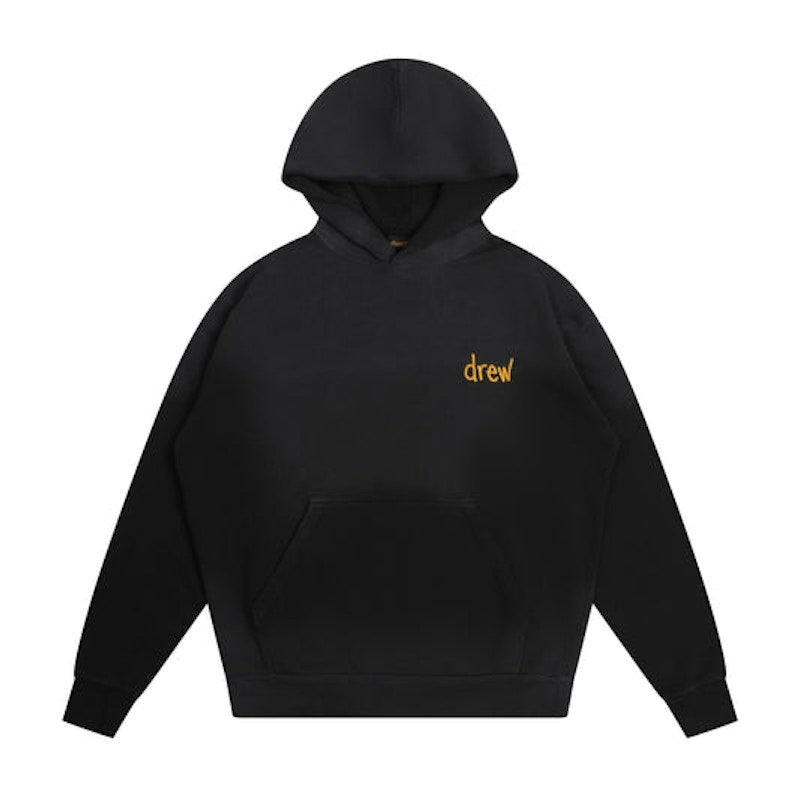 Drew House Scribble Boxy Hoodie Faded Black – Kicks Machine