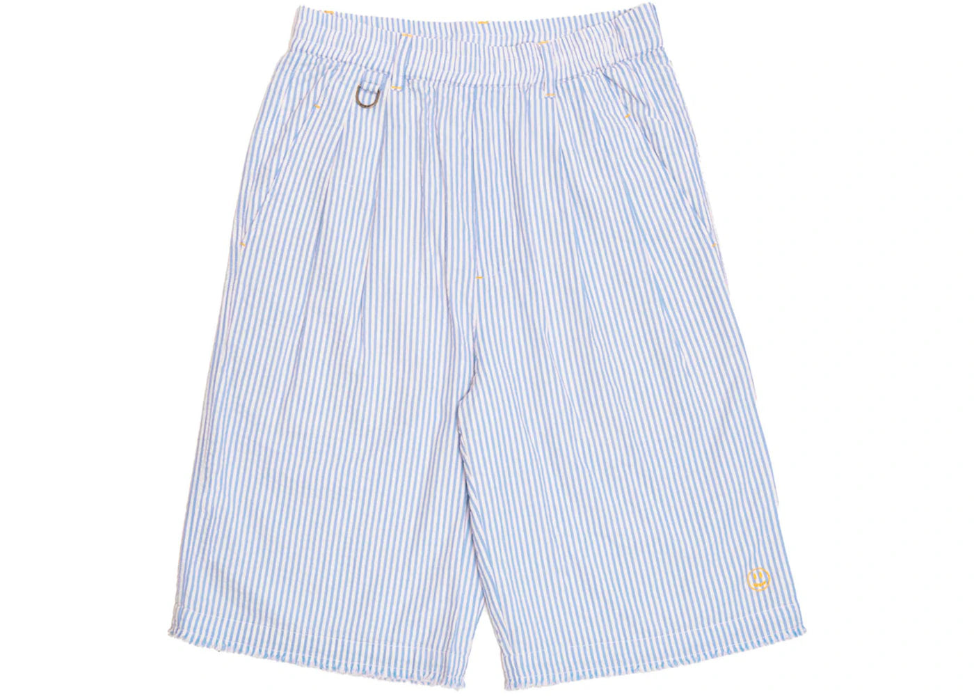 drew house seersucker church short seersucker blue