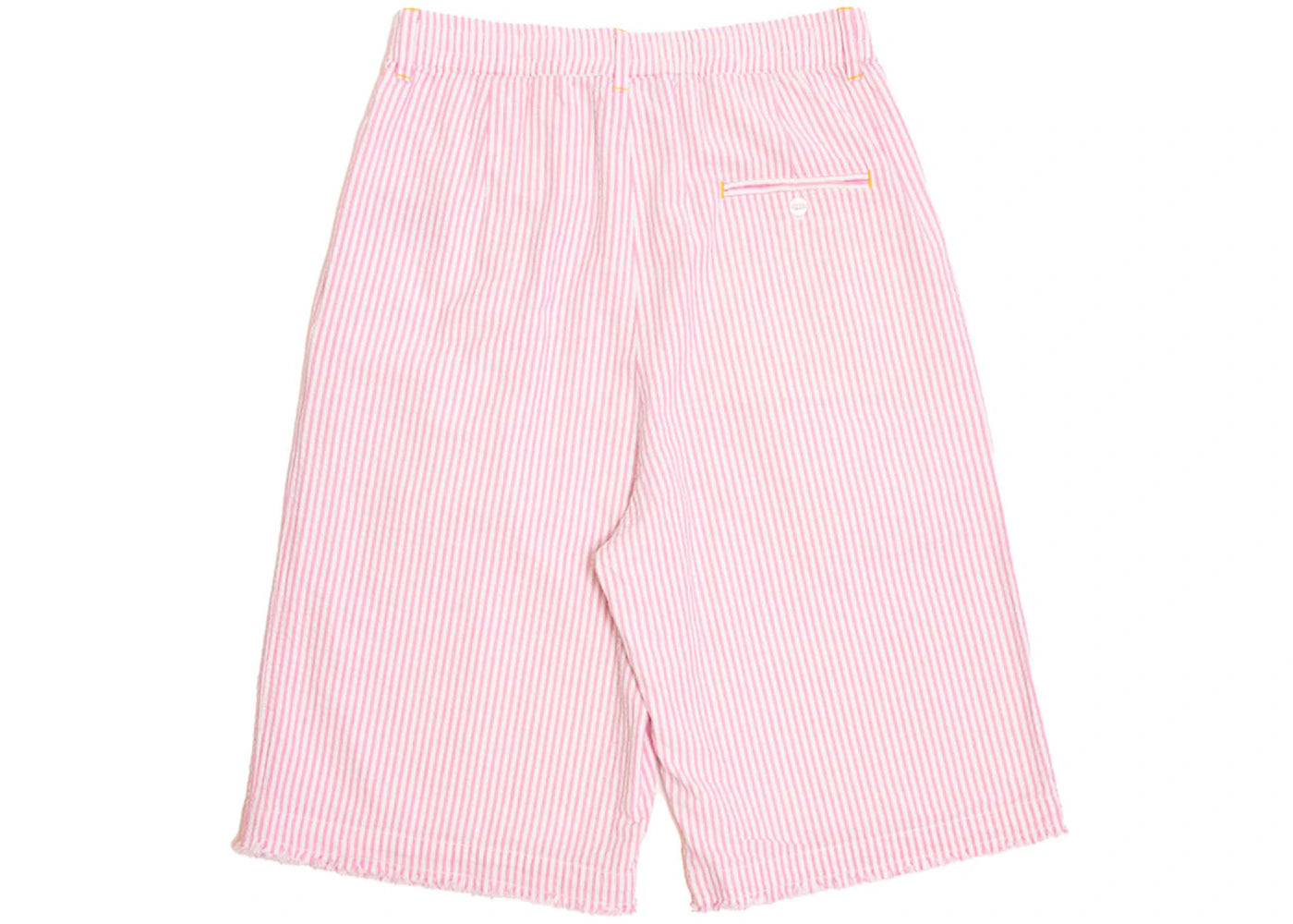 drew house seersucker church short seersucker pink