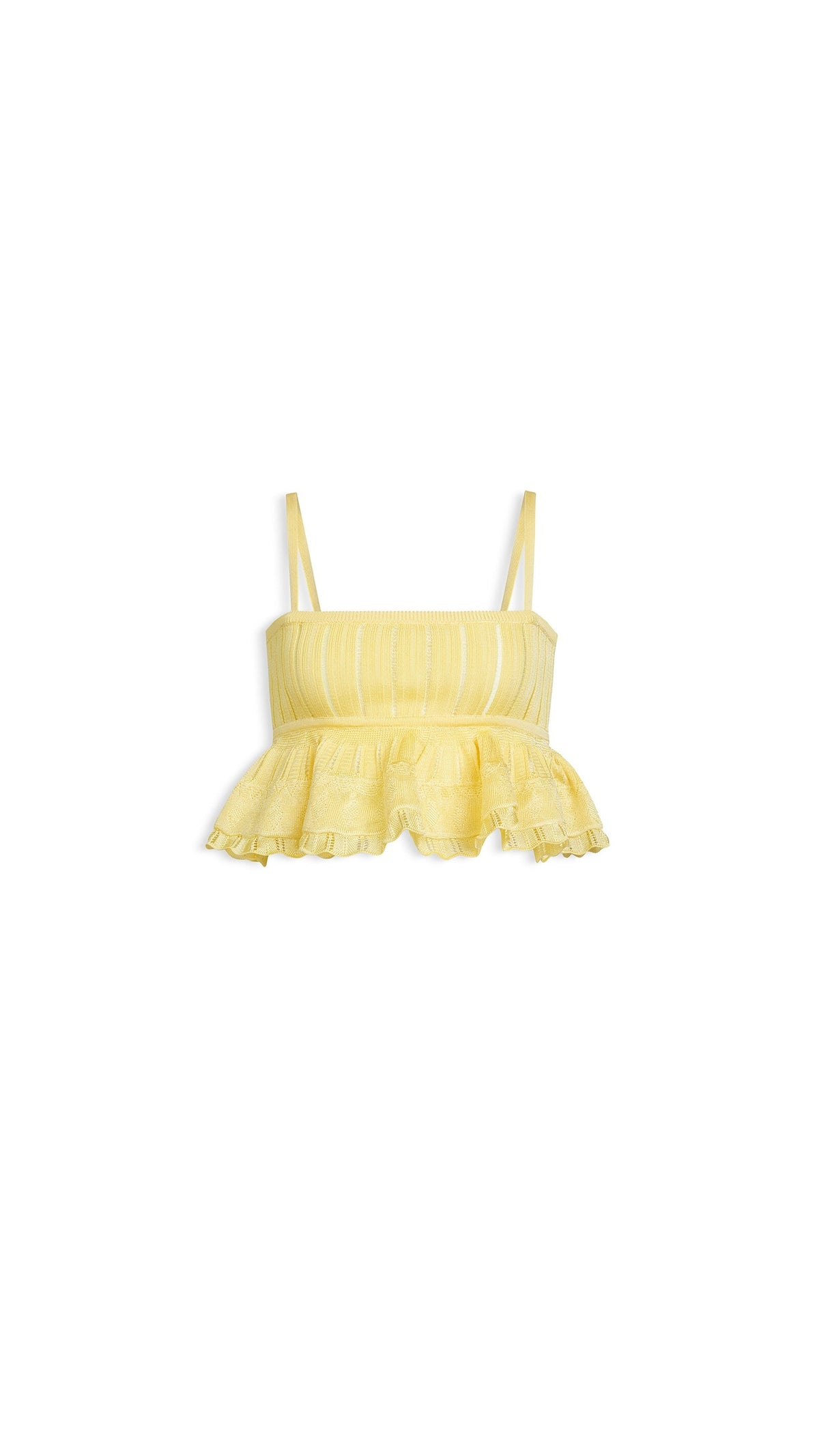 Alaïa Shiny Crinoline Top