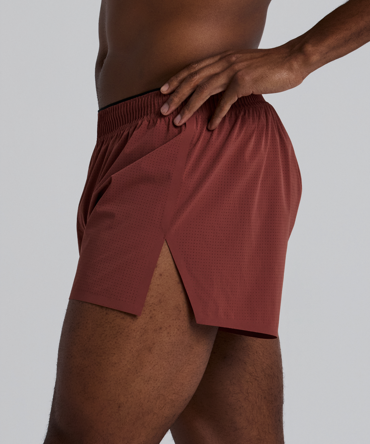 Bandit Mens Vento Next Gen 3 Split Short Mahogany