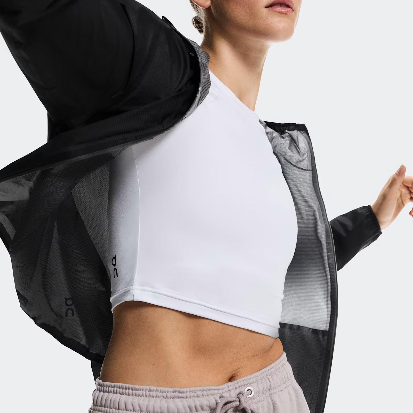 On Explore Lightweight Waterproof Jacket Black (Women'S)