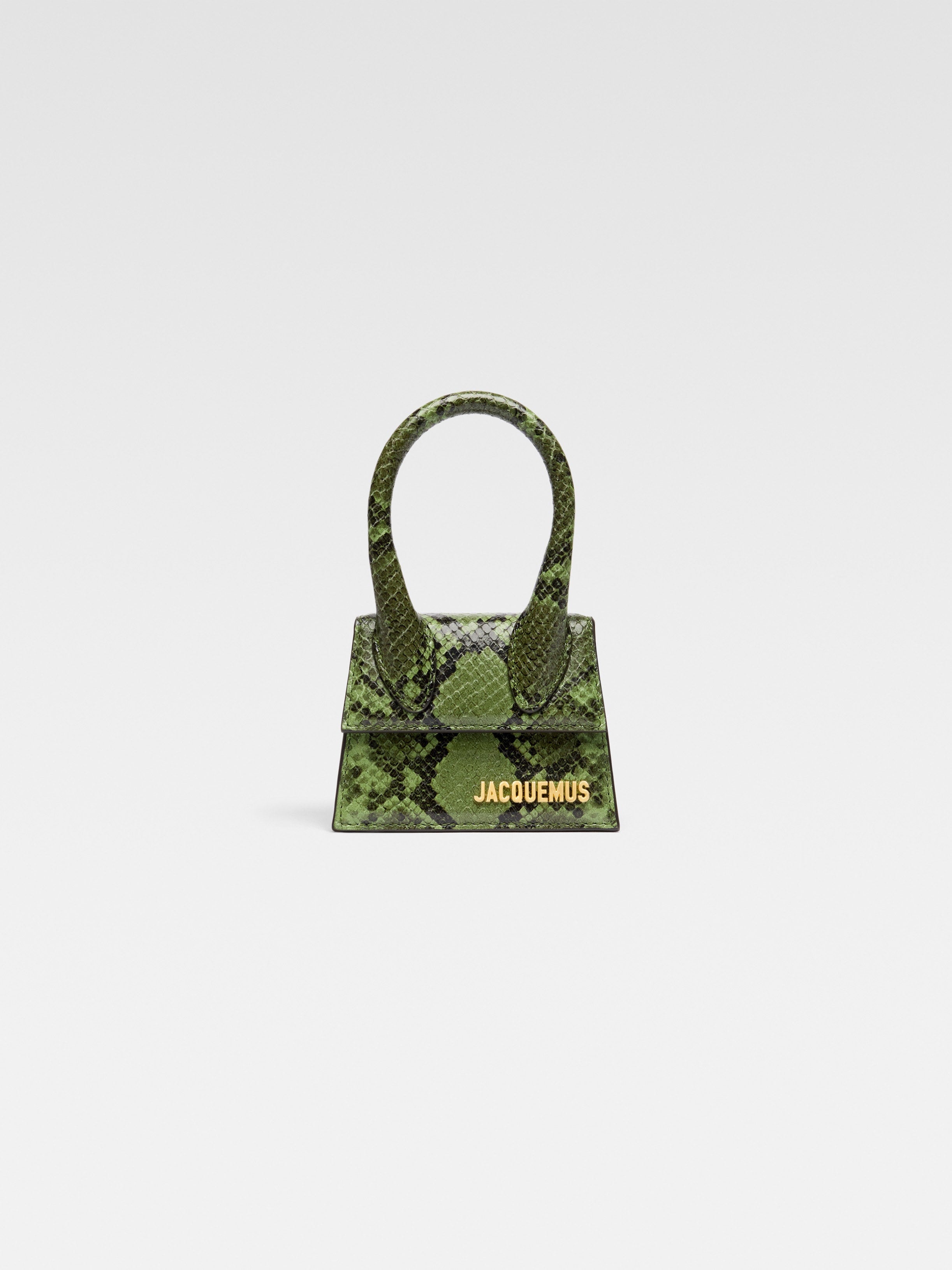 Jacquemus The Chiquito Signature Mini Handbag Green - Main Image