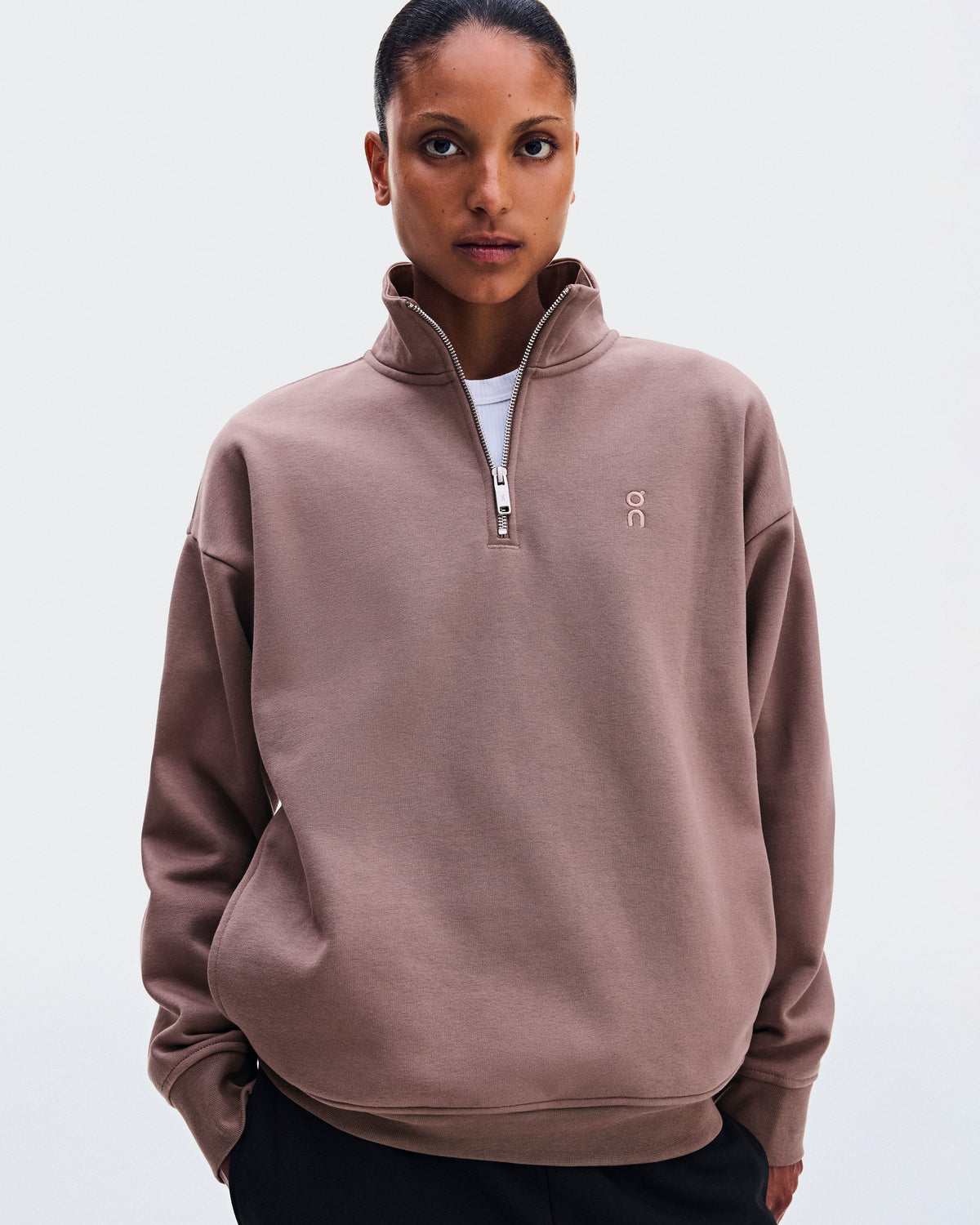 On Club Collective 1/4 Zip Clove (Women'S)