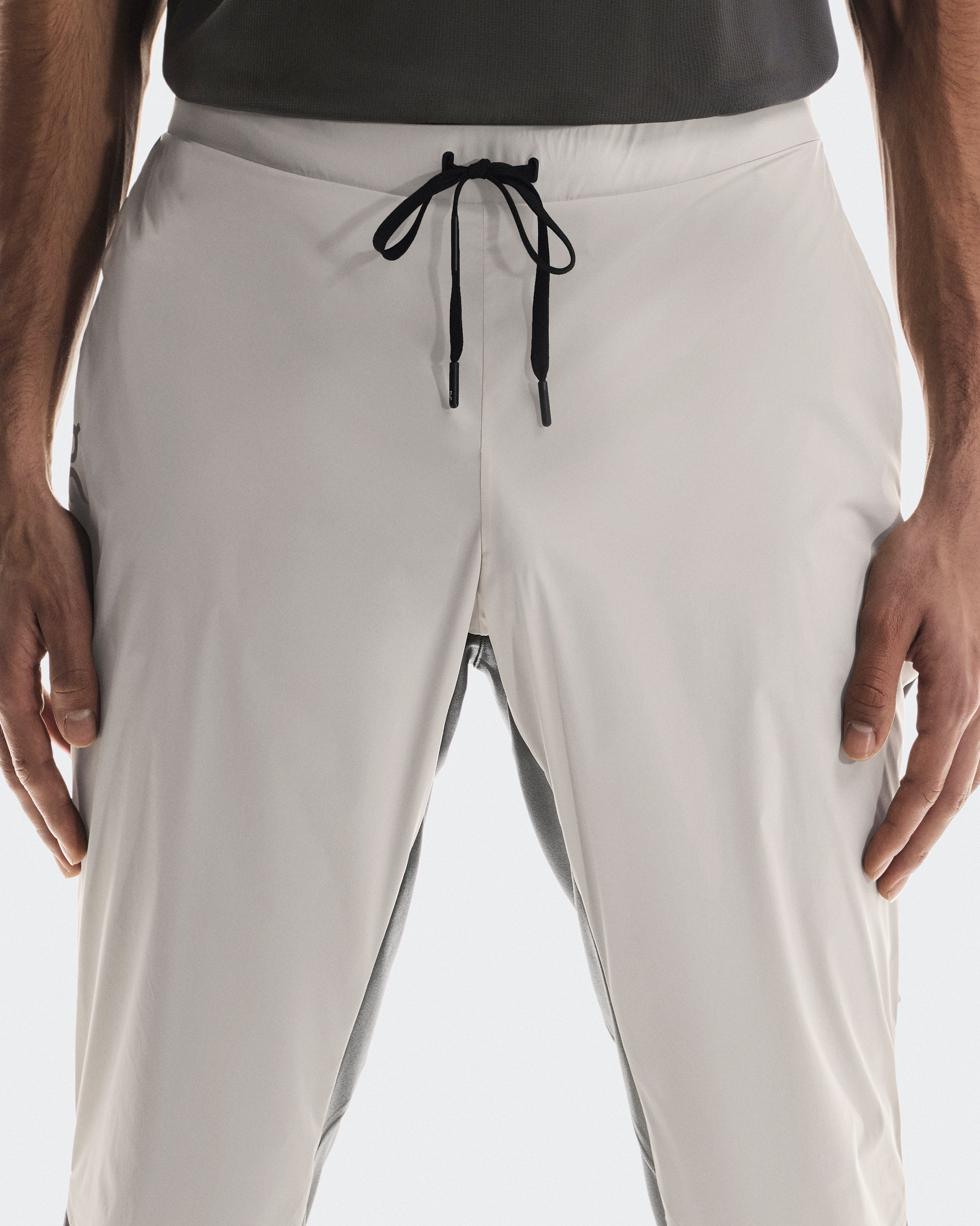 On Weather Pants Silver | Eclipse