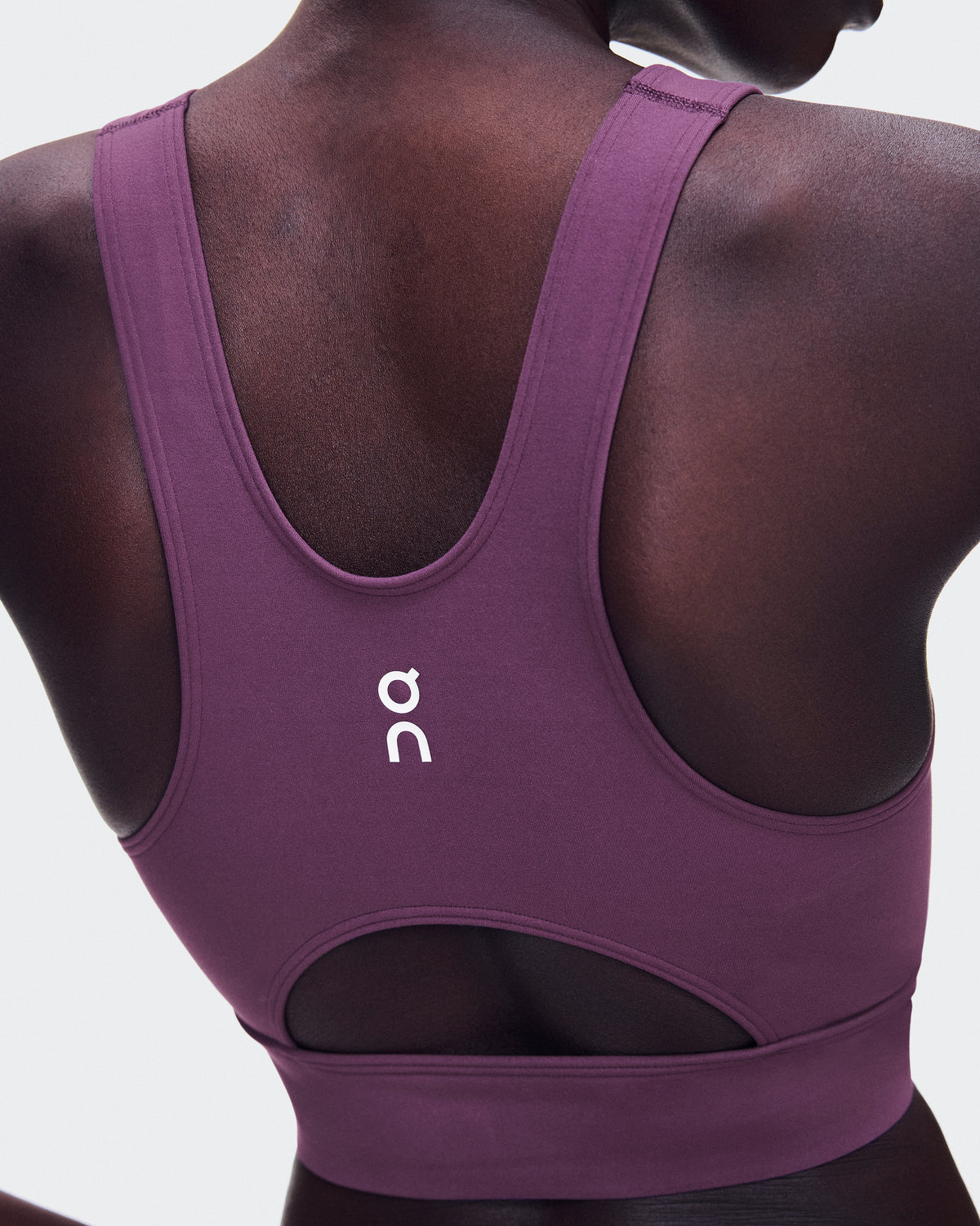 On Court Crop Top Cassis (Women'S)