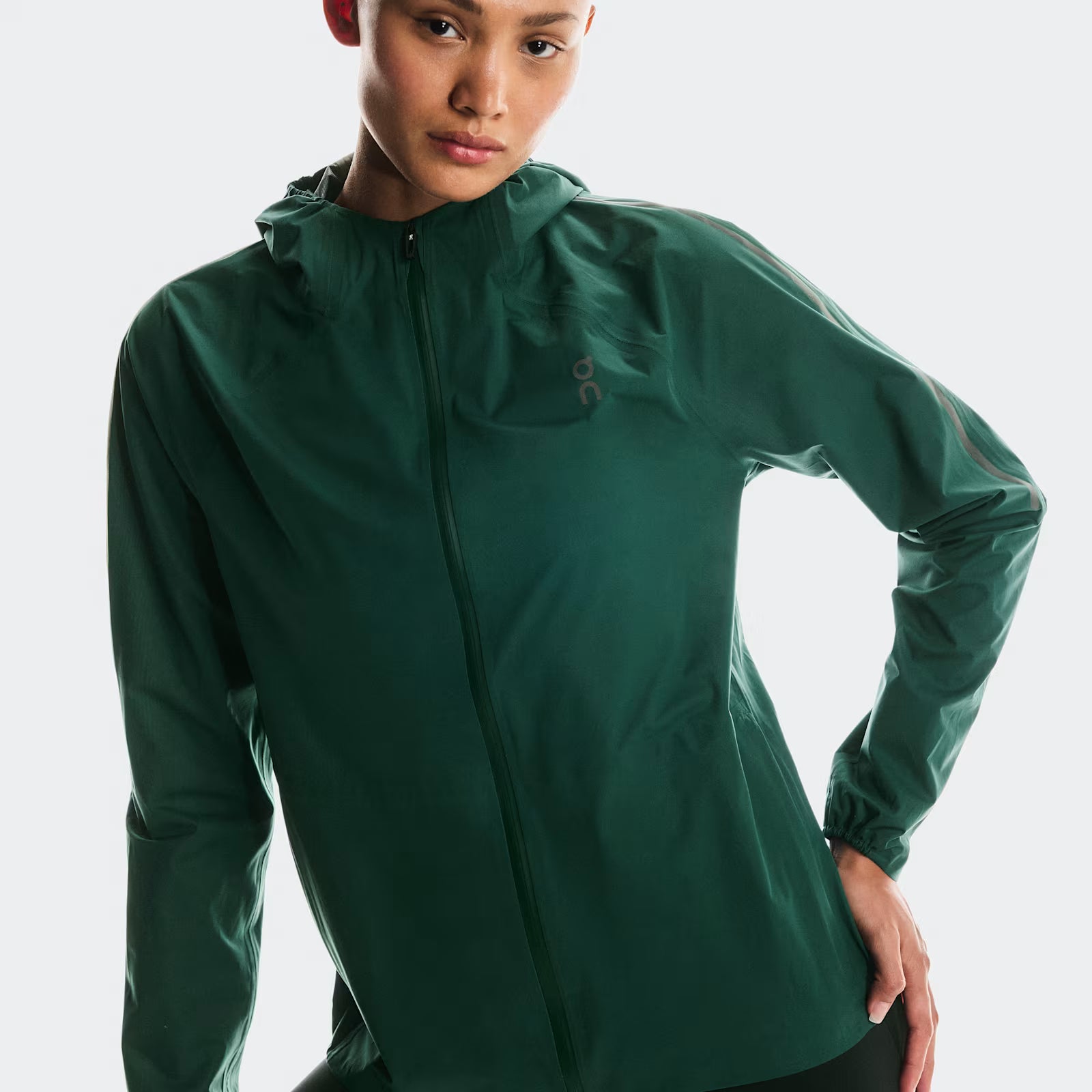 On Performance Jacket Waterproof Spirulina (Women'S)