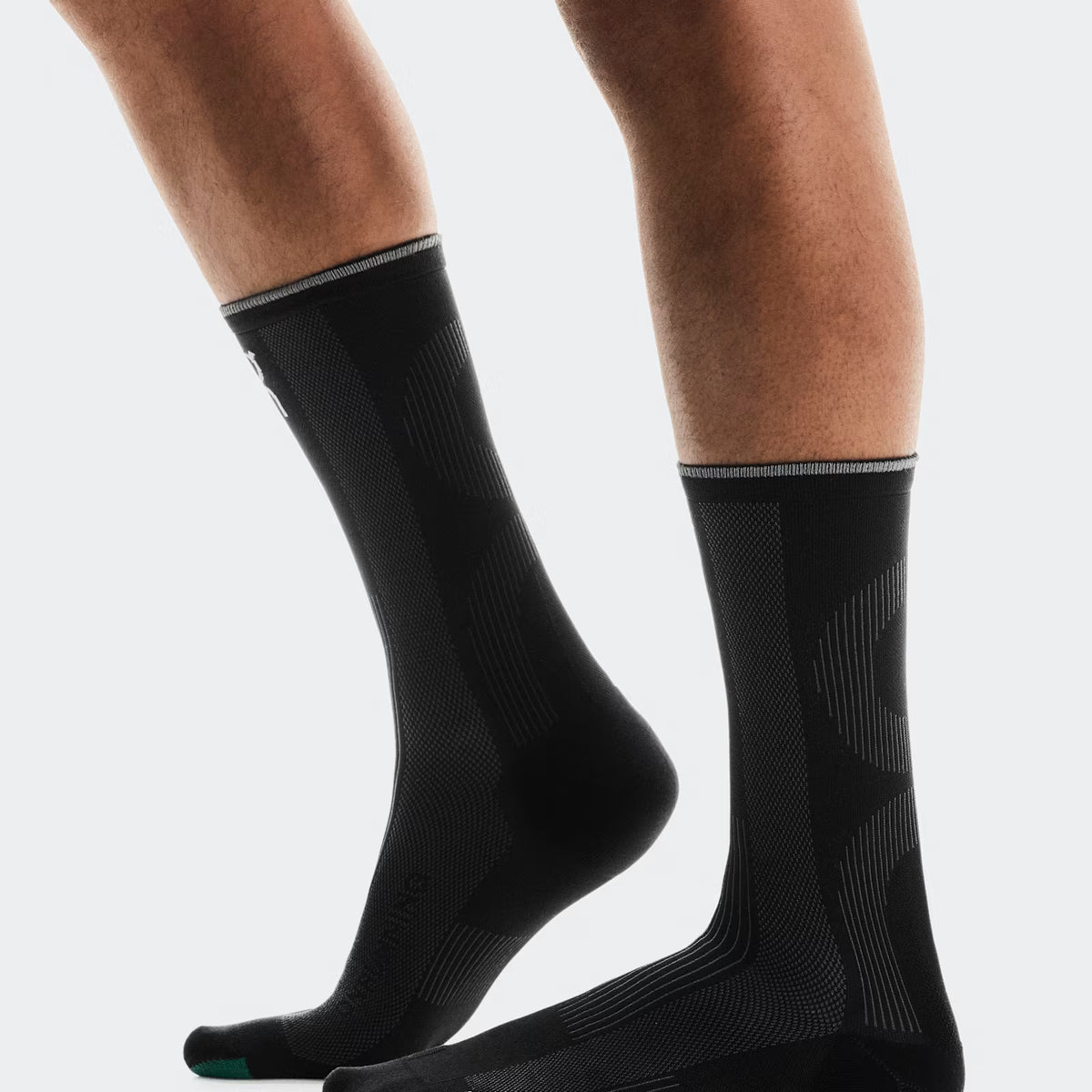 On Elite Run Sock High Black