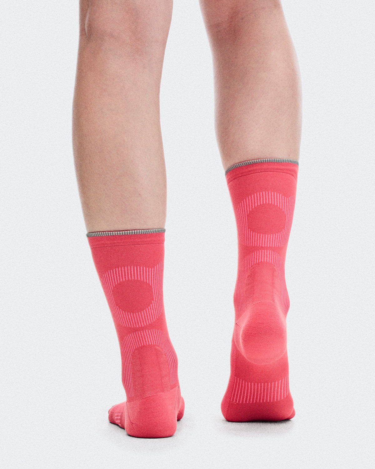 On Elite Run Sock High Camellia | Azalea