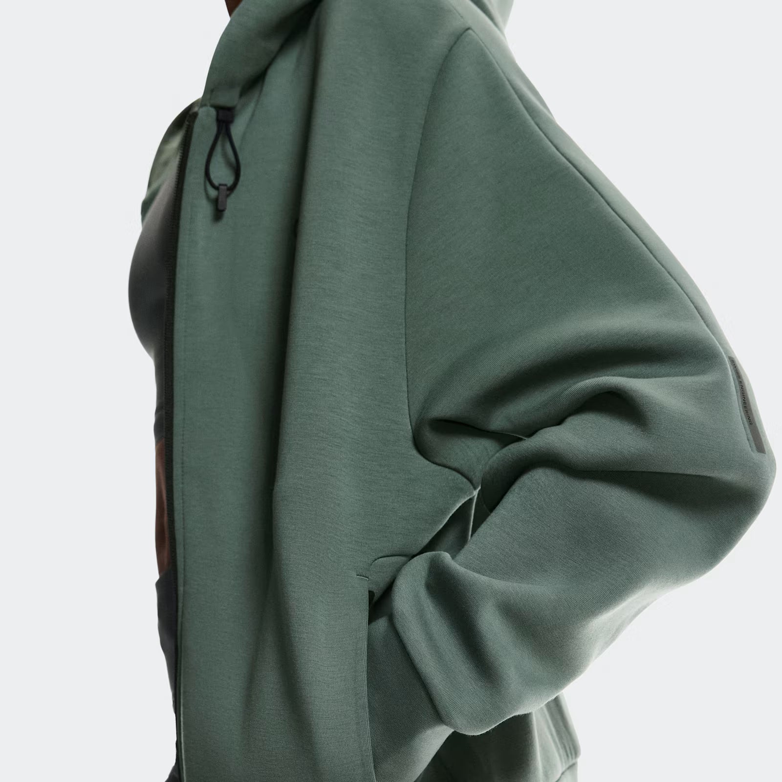 On Focus Tech Zip Hoodie Olive (Women'S)