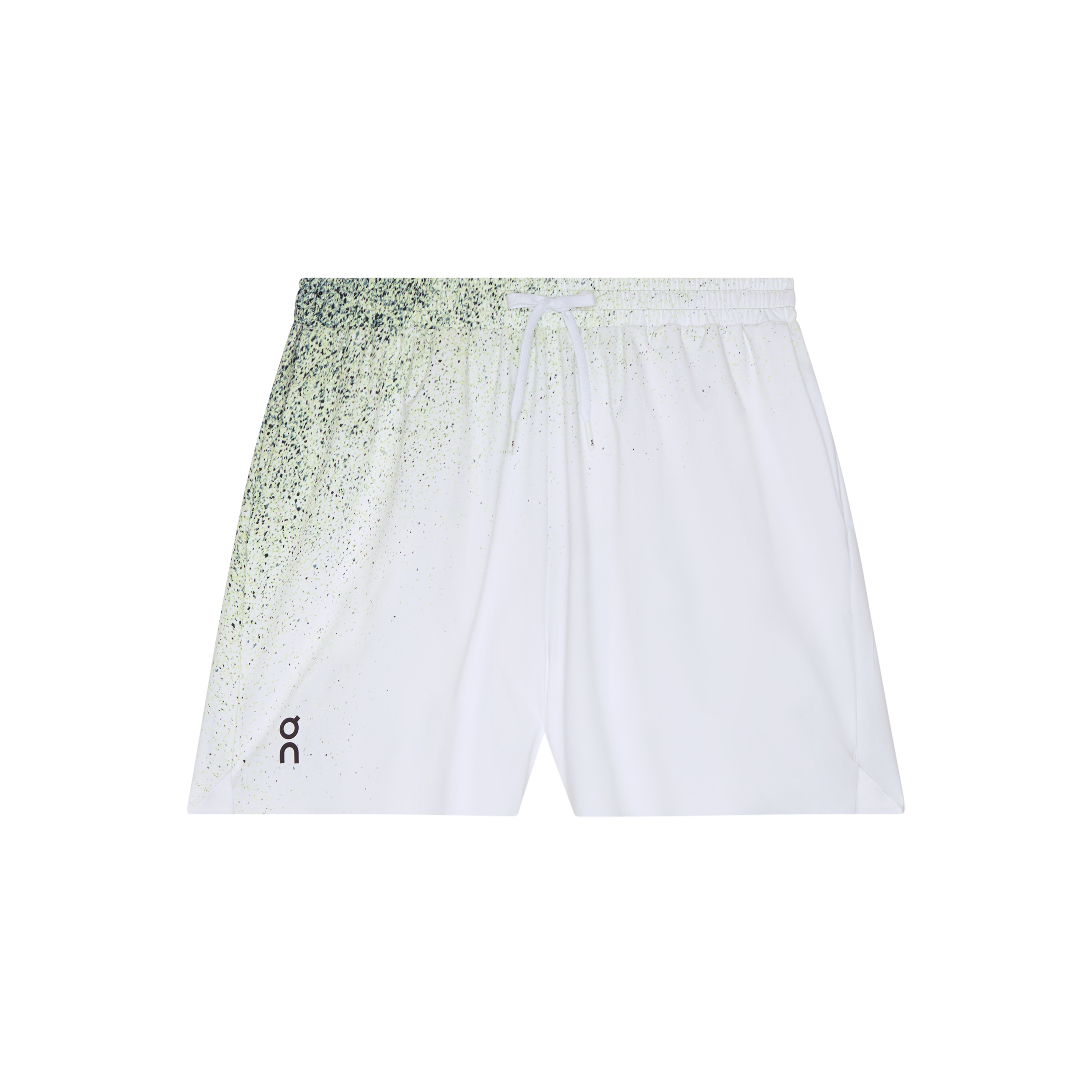 On 5" Court Shorts Fade Mineral | White