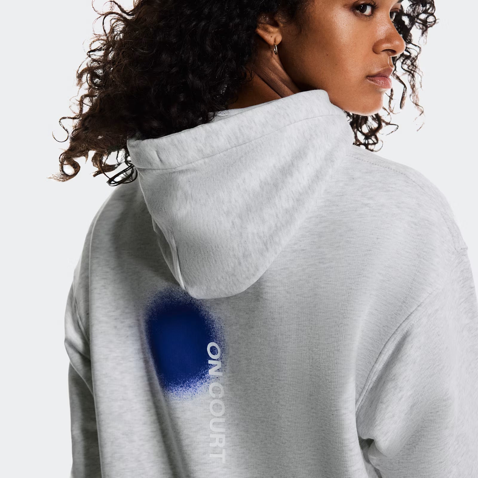 On Club Hoodie Smash Grey Heather (Women'S)