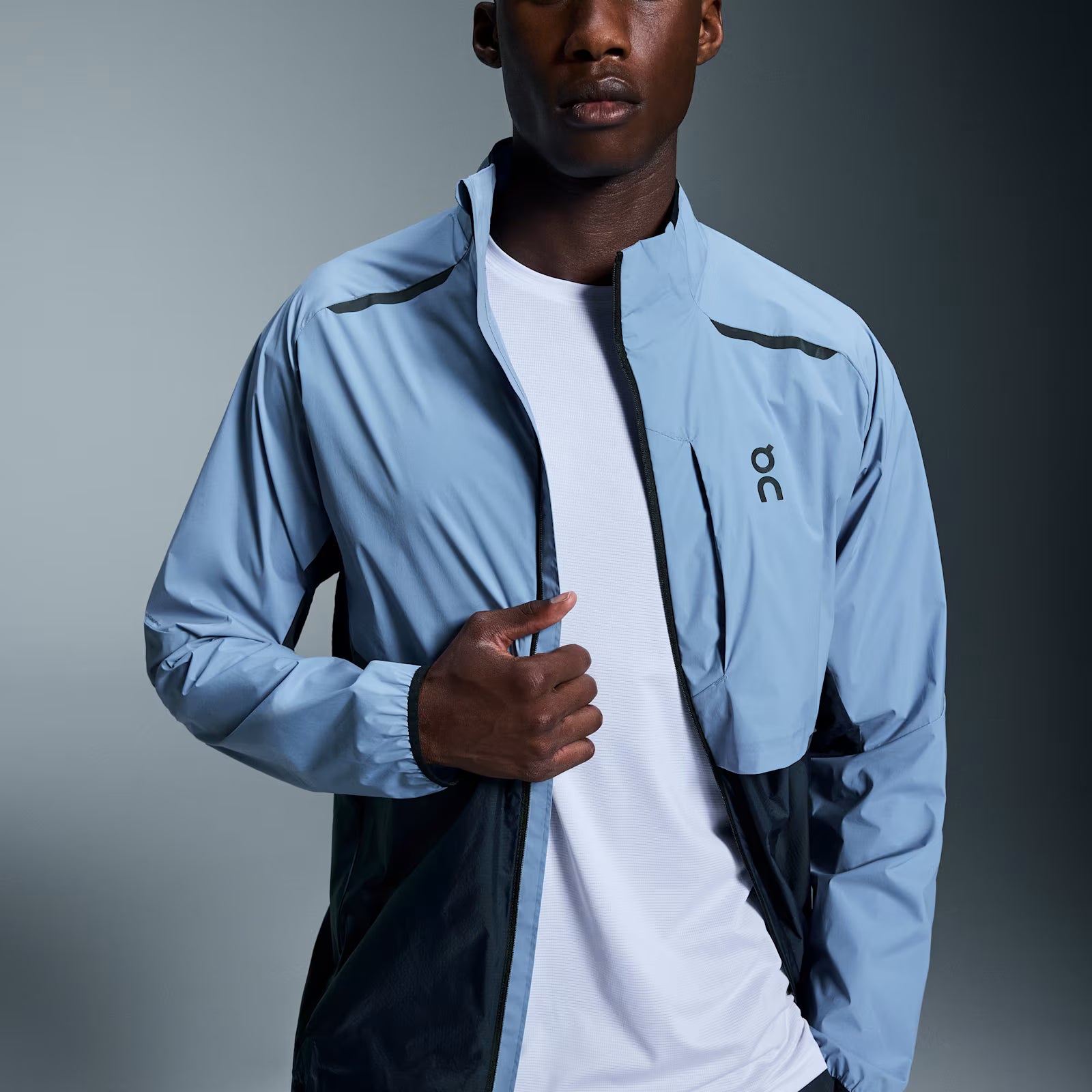 On Weather Jacket Chambray | Midnight
