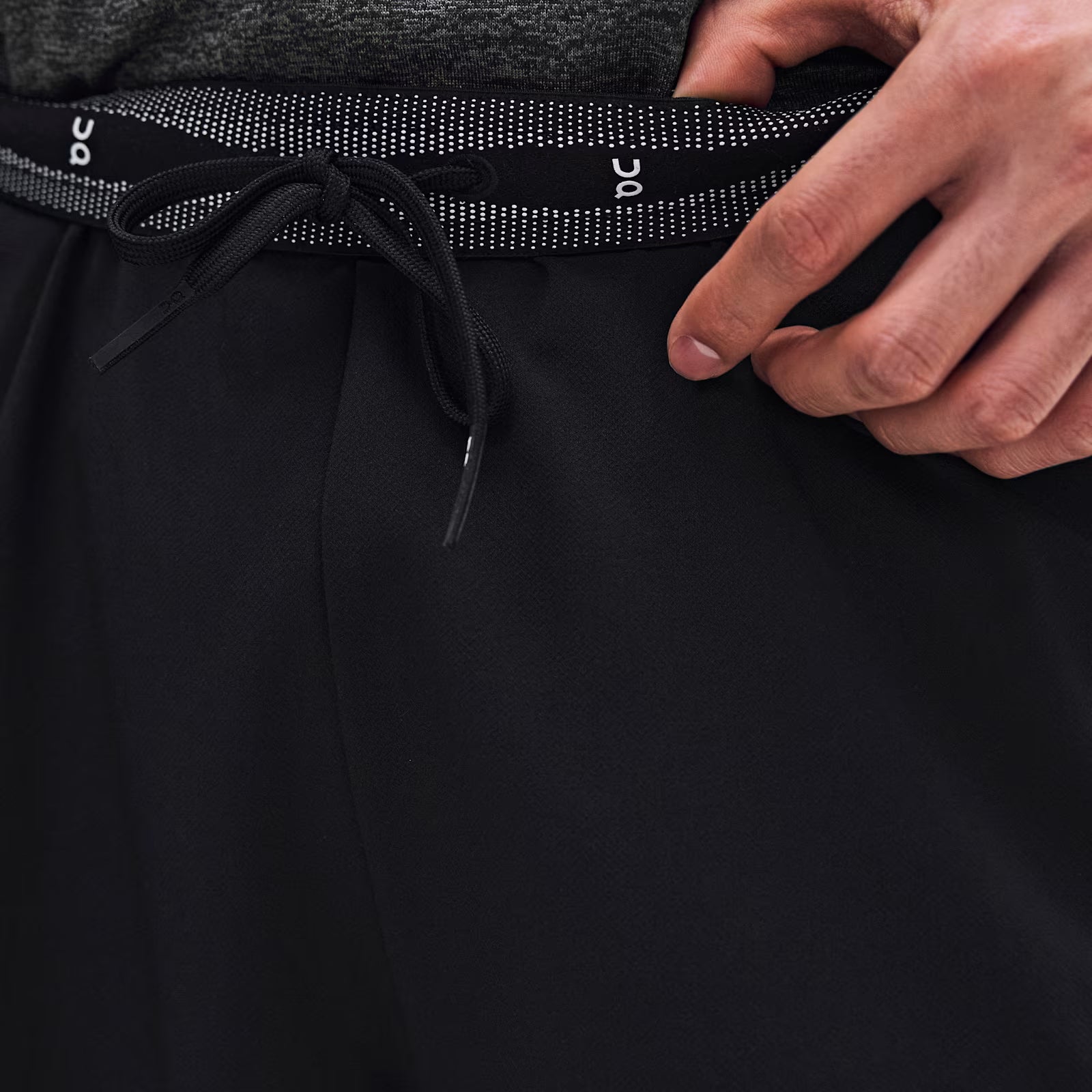 On Train 2-In-1 Shorts Black