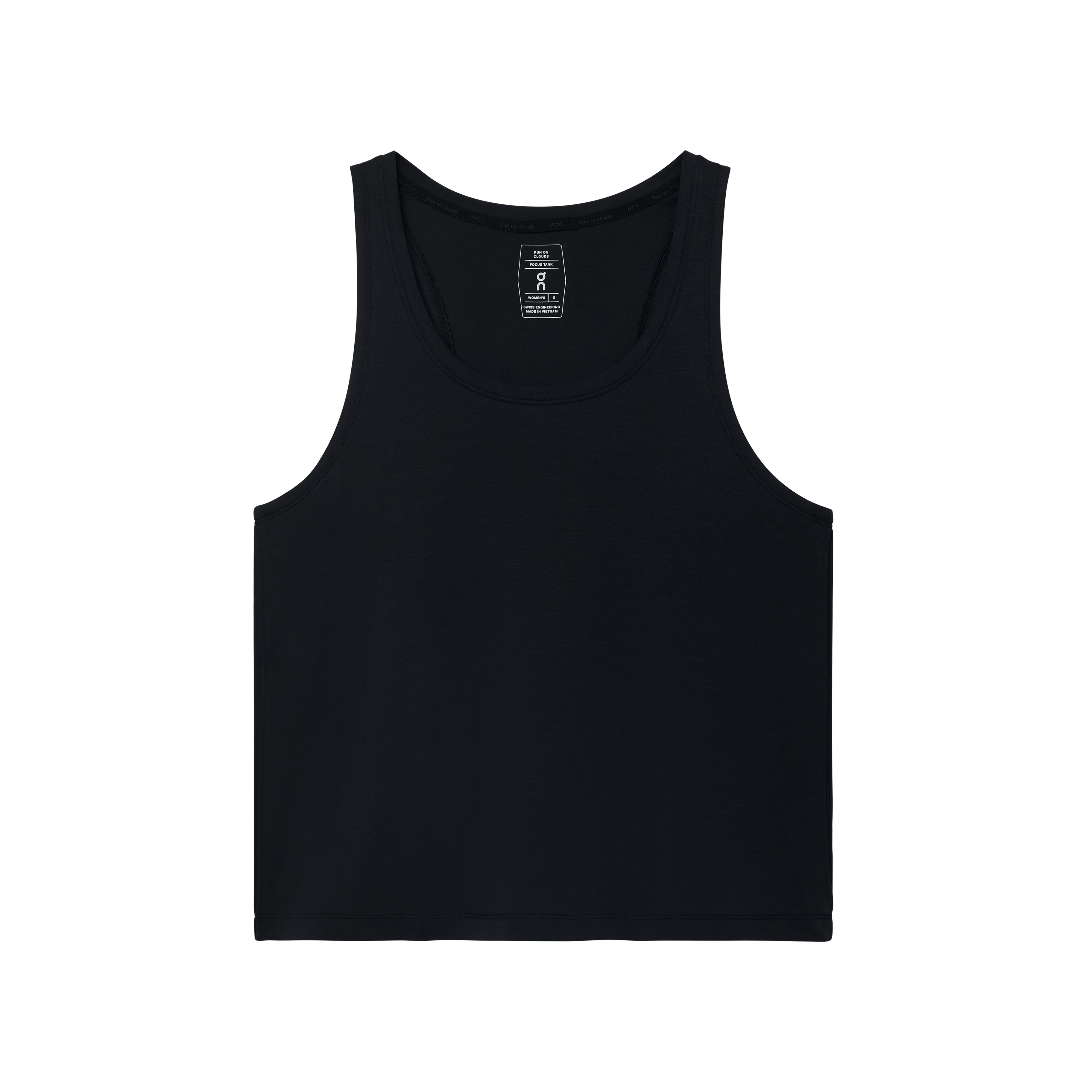 On Focus Tank Black (Women'S)