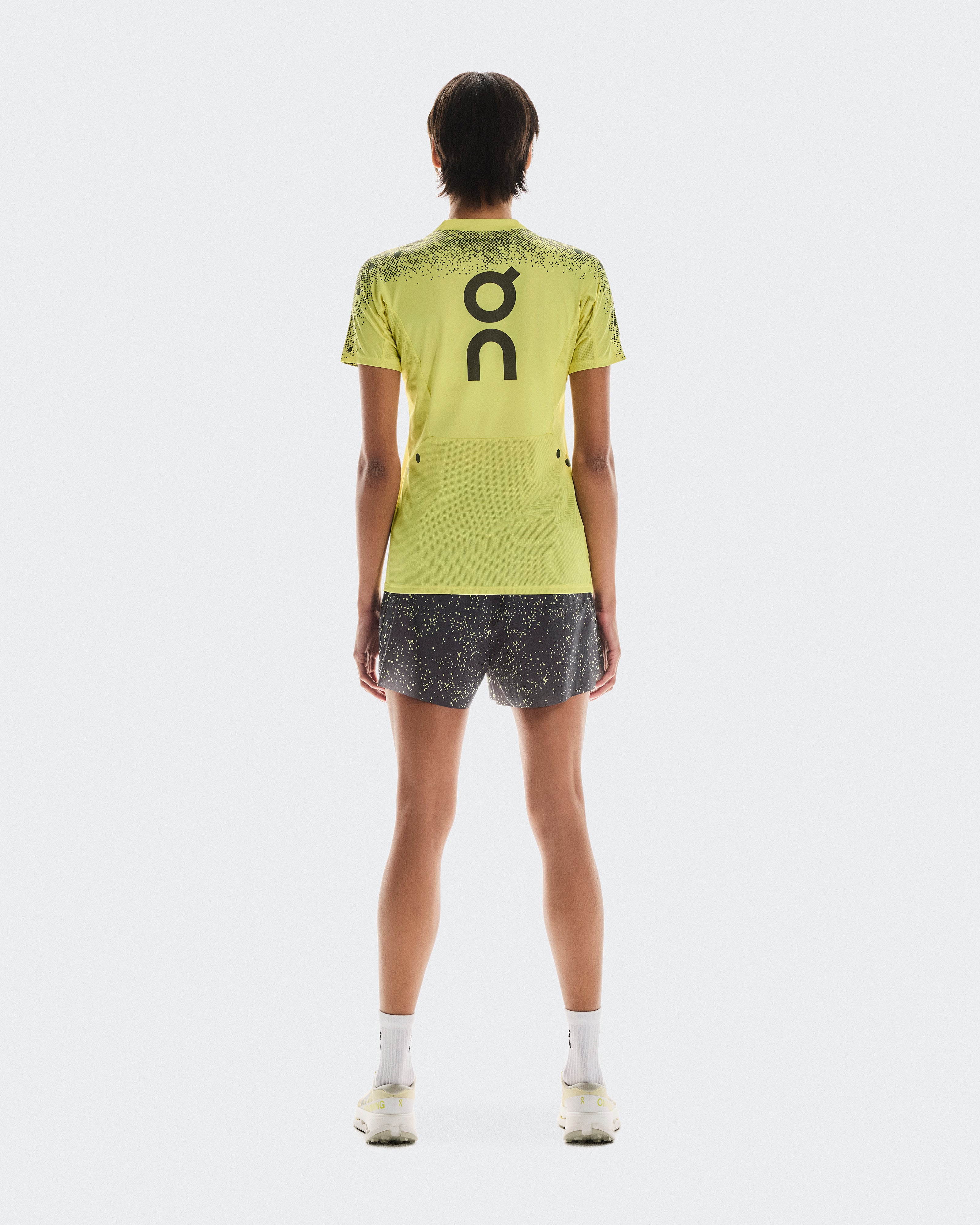 On Ultra Shorts Iron | Lime (Women'S)