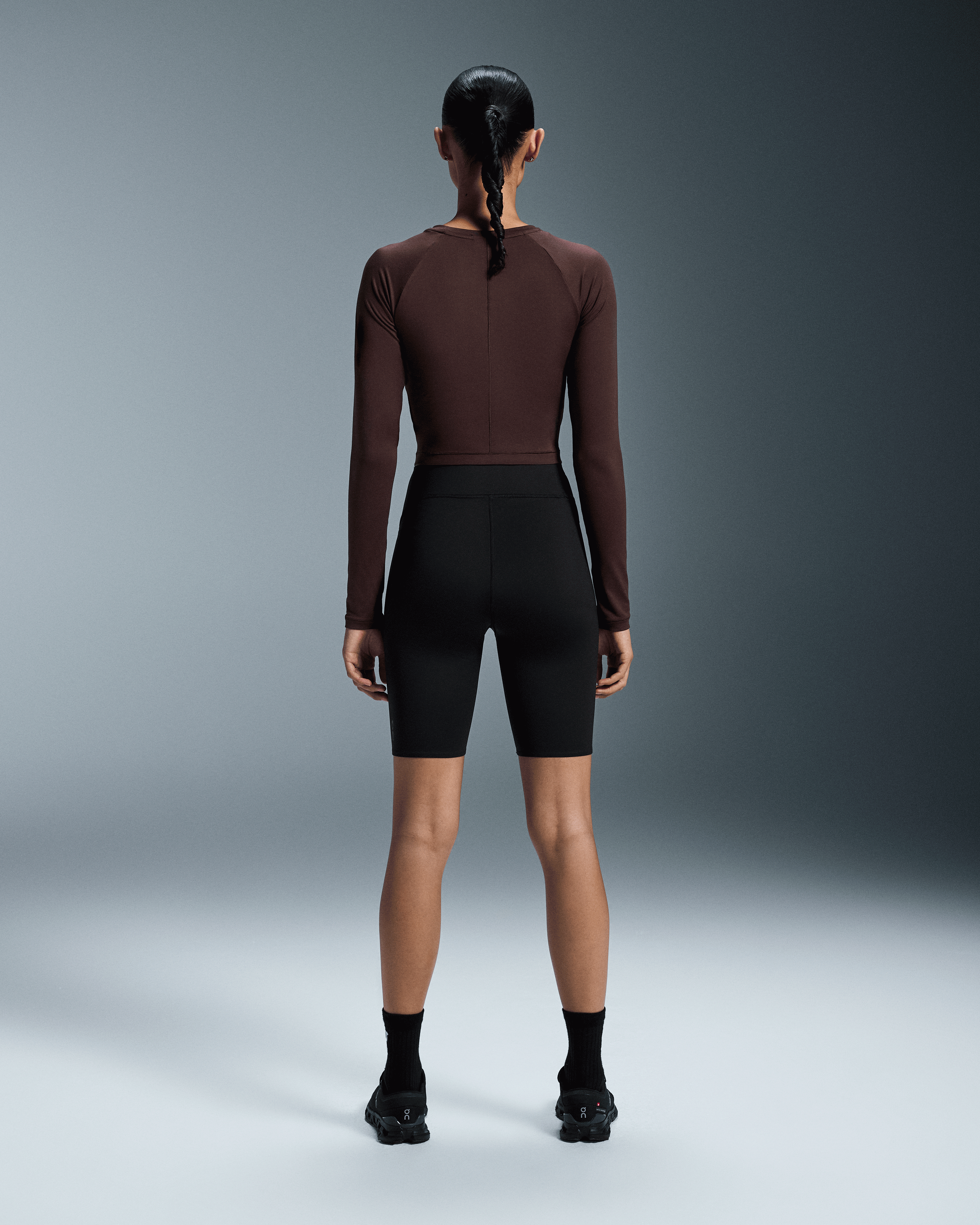 on movement long-t crop Mulberry (Women's)