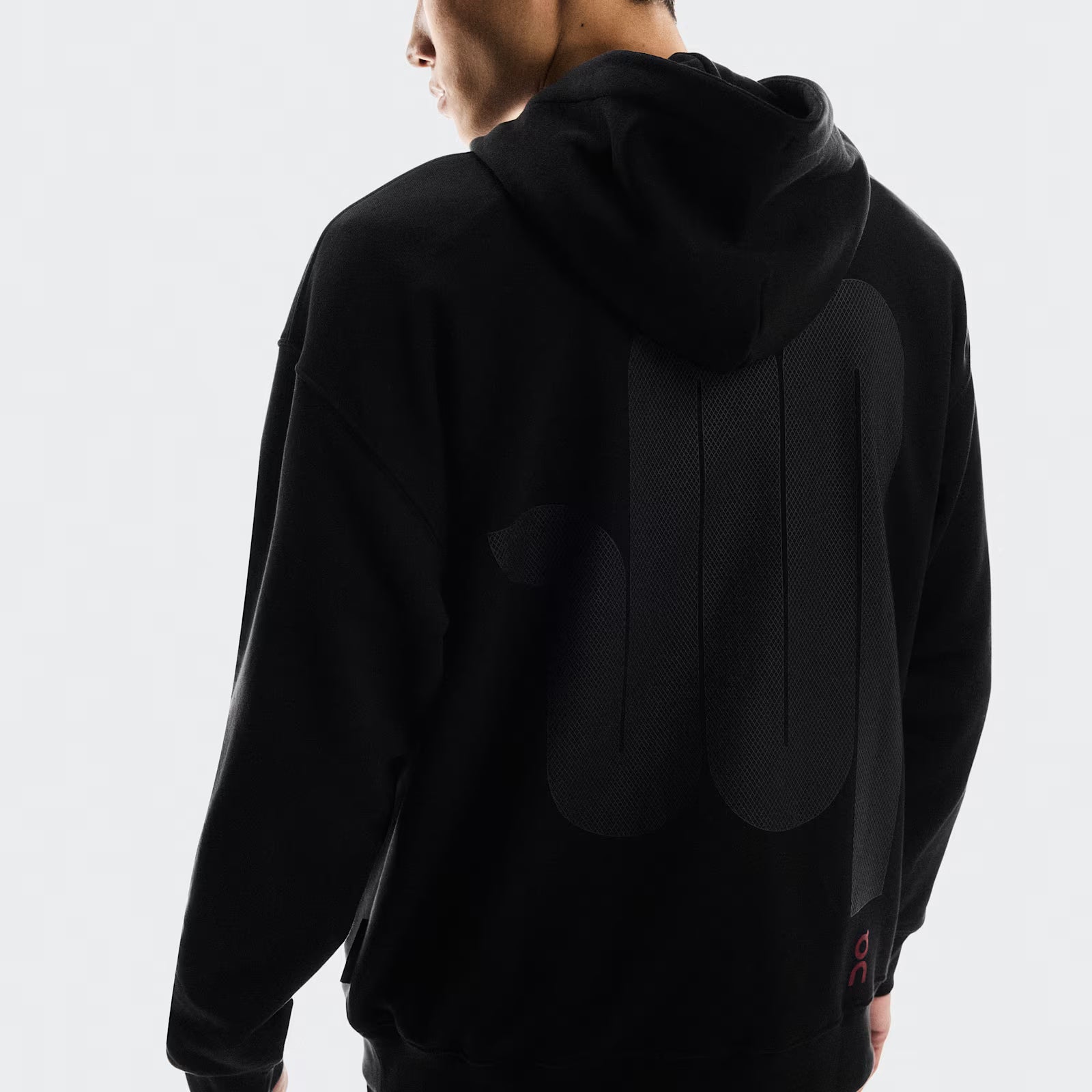 On Graphic Club Hoodie Black