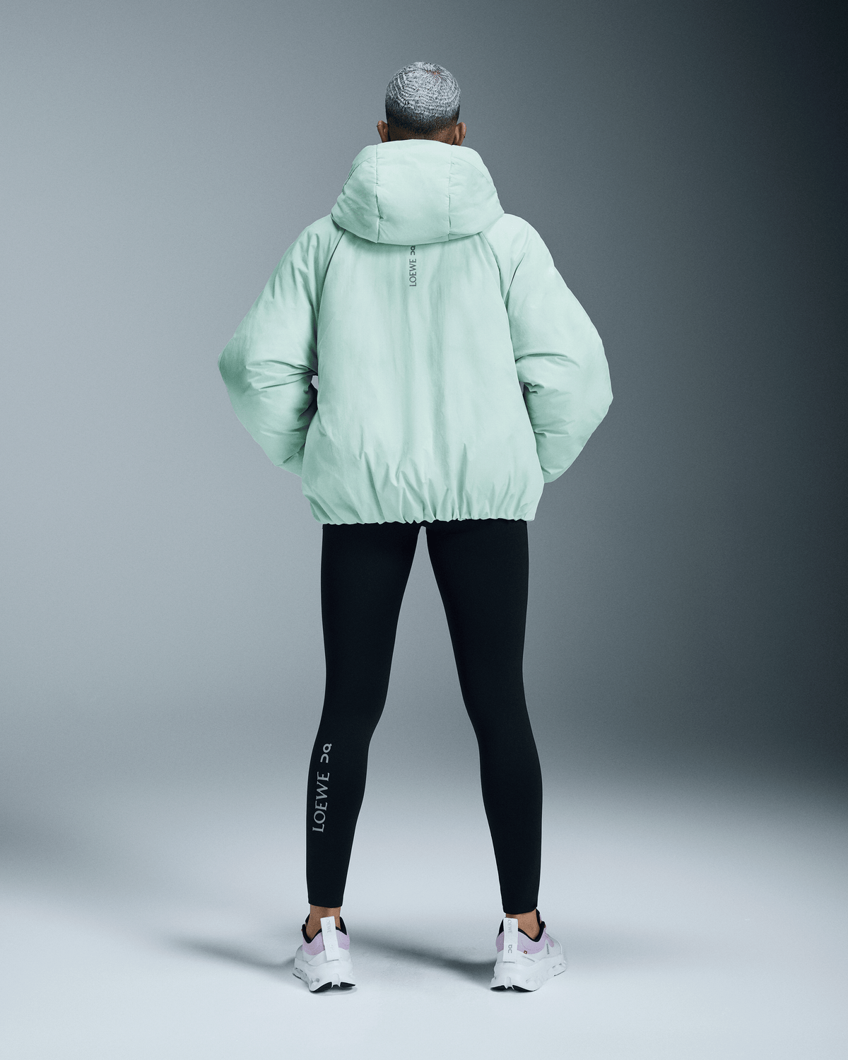 On Puffer Jacket Loewe White | Multicolor (Women'S)