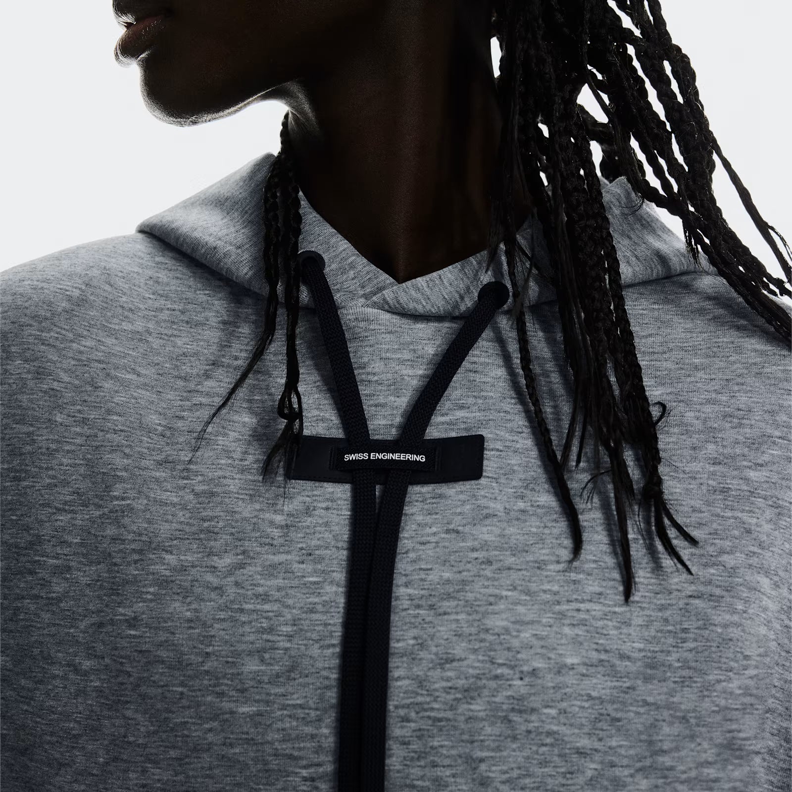 On Focus Tech Hoodie Basalt (Women'S)
