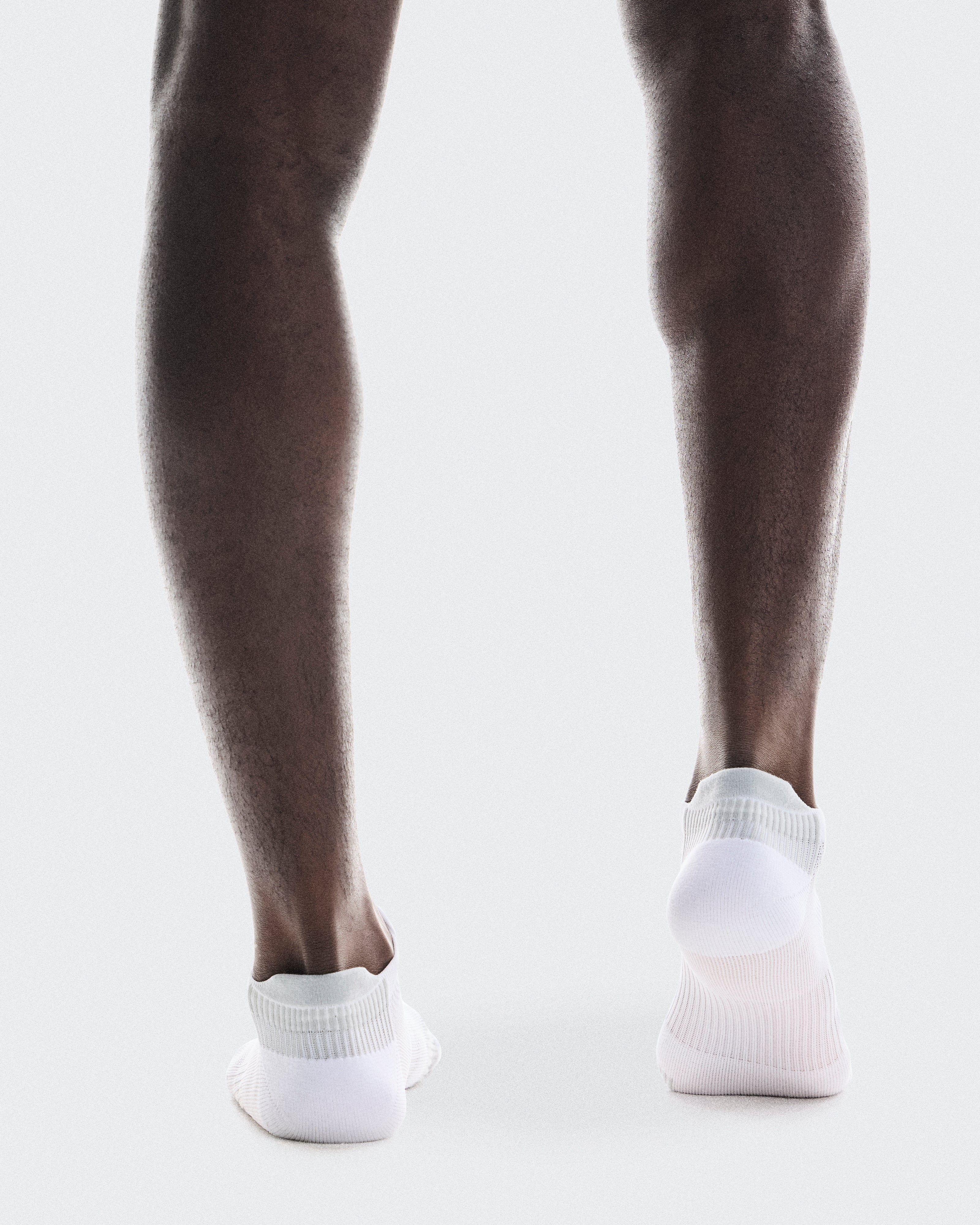 On Performance Run Sock Low White | Glacier