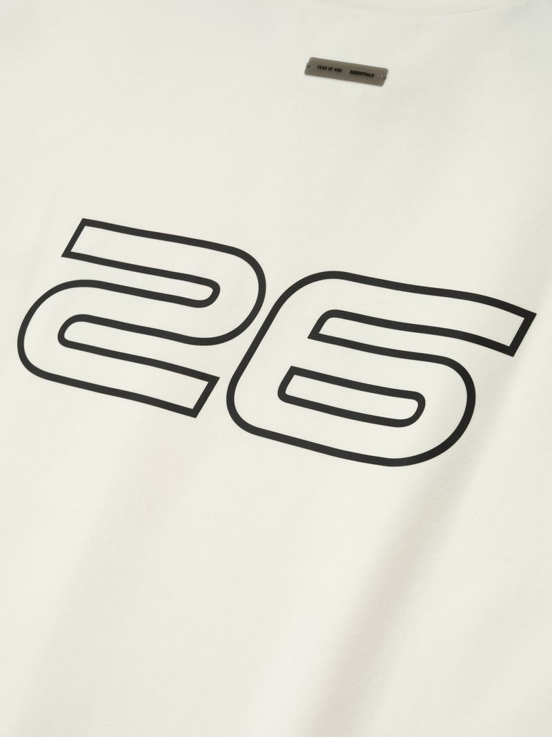 Essentials Ponte 90S Long Sleeve Tee Ivory