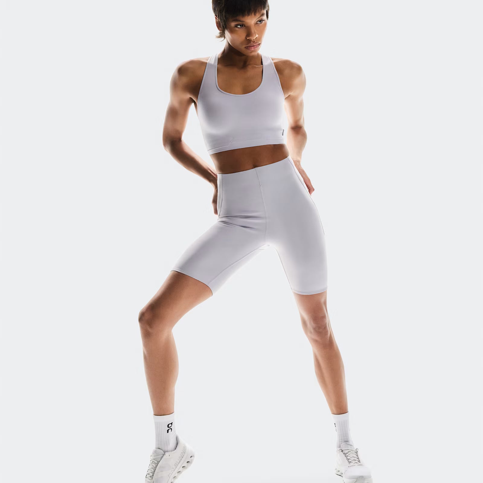 On Train Tights 1/2 Lilac (Women'S)