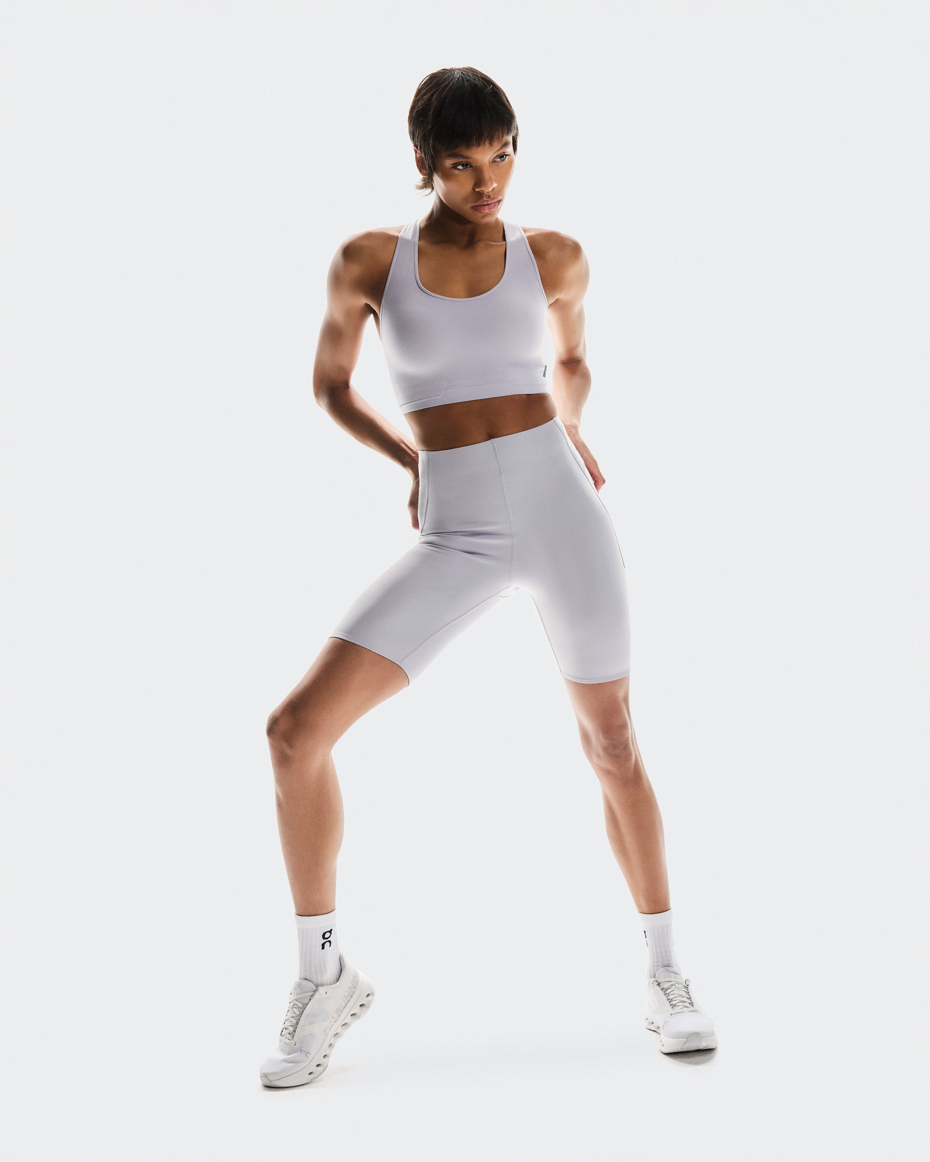 On Train Tights 1/2 Lilac (Women'S)