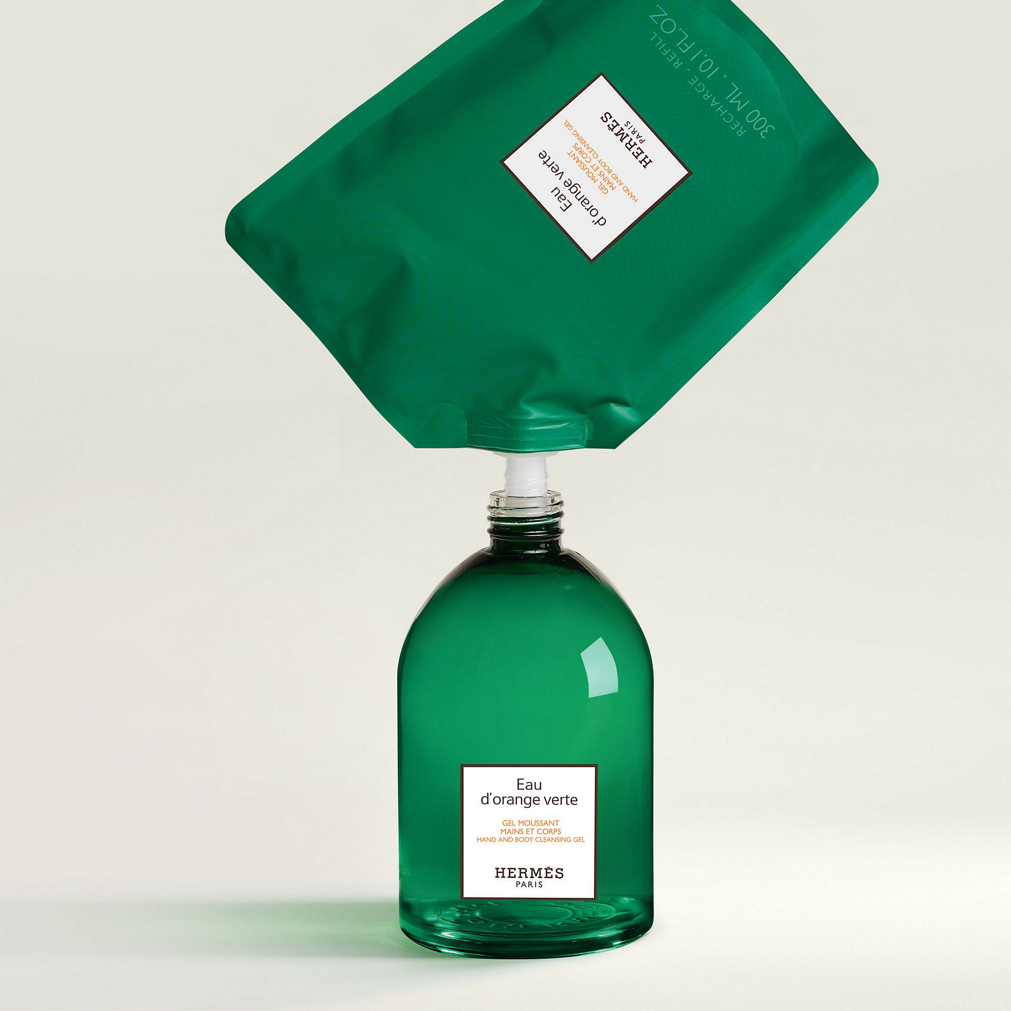Hermes Eau D'Orange Verte Hand And Body Cleansing Gel Refill