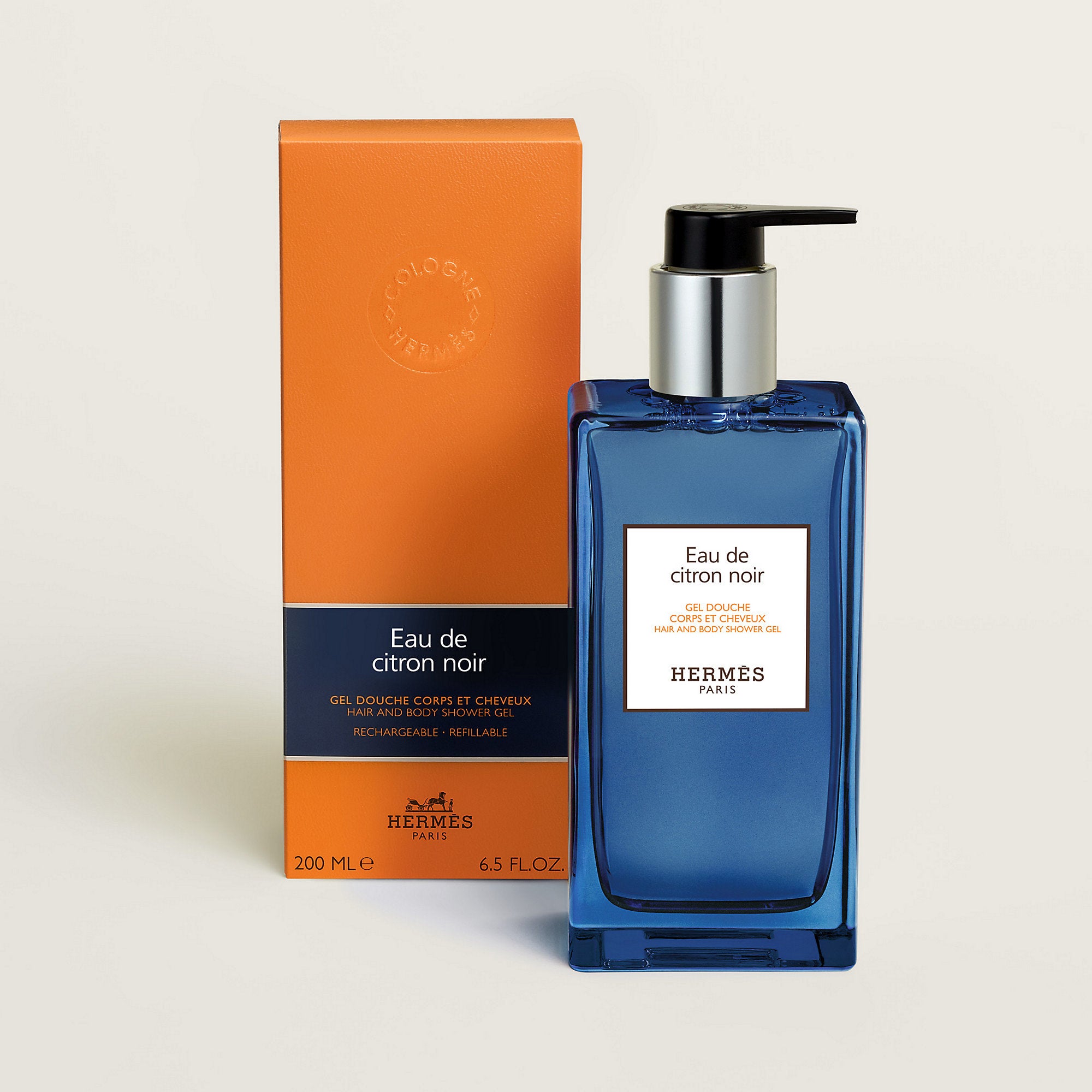 Hermes Eau De Citron Noir Hair And Body Shower Gel