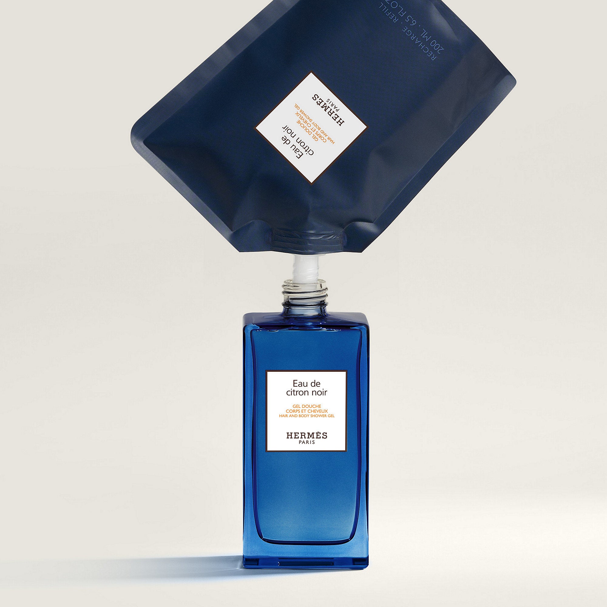 Hermes Eau De Citron Noir Hair And Body Shower Gel