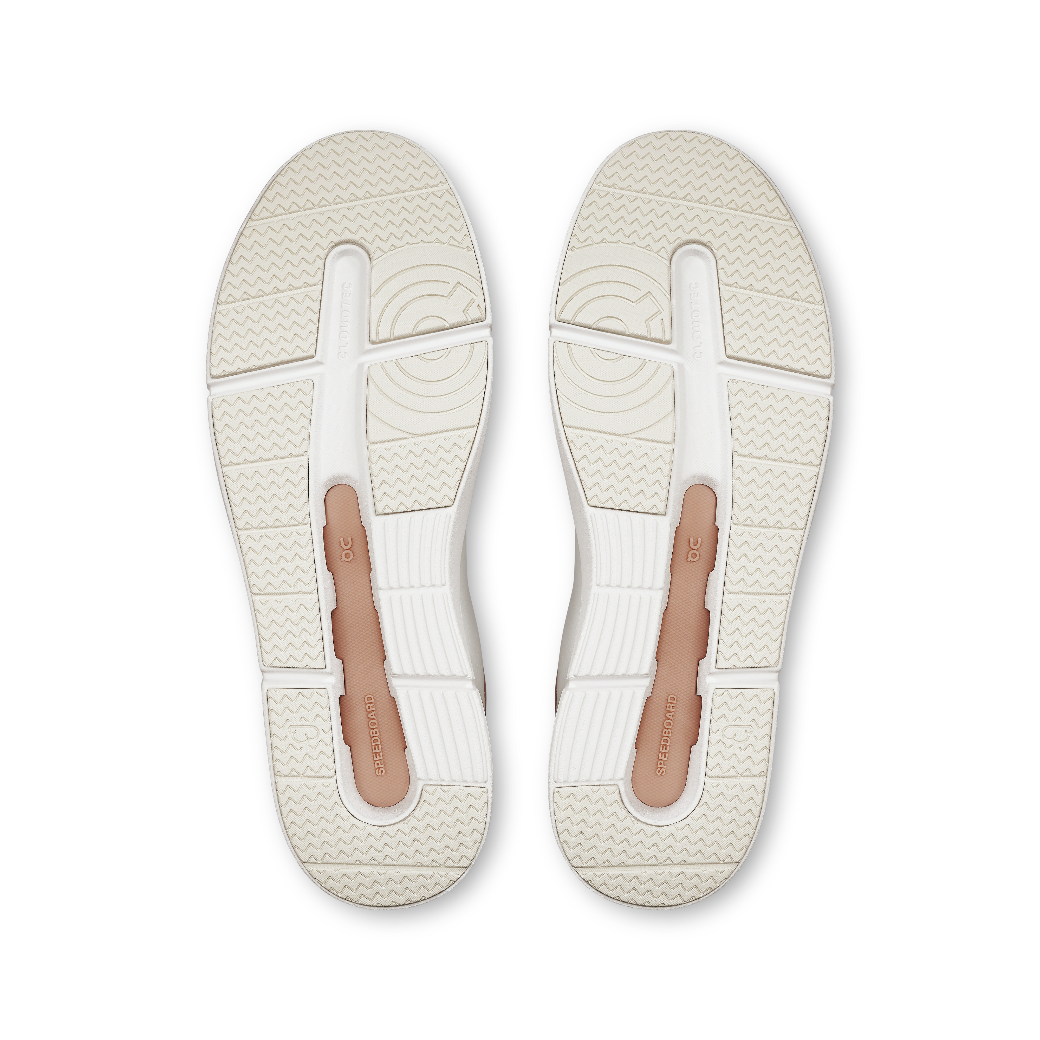 on running the roger advantage white rosehip (women's)