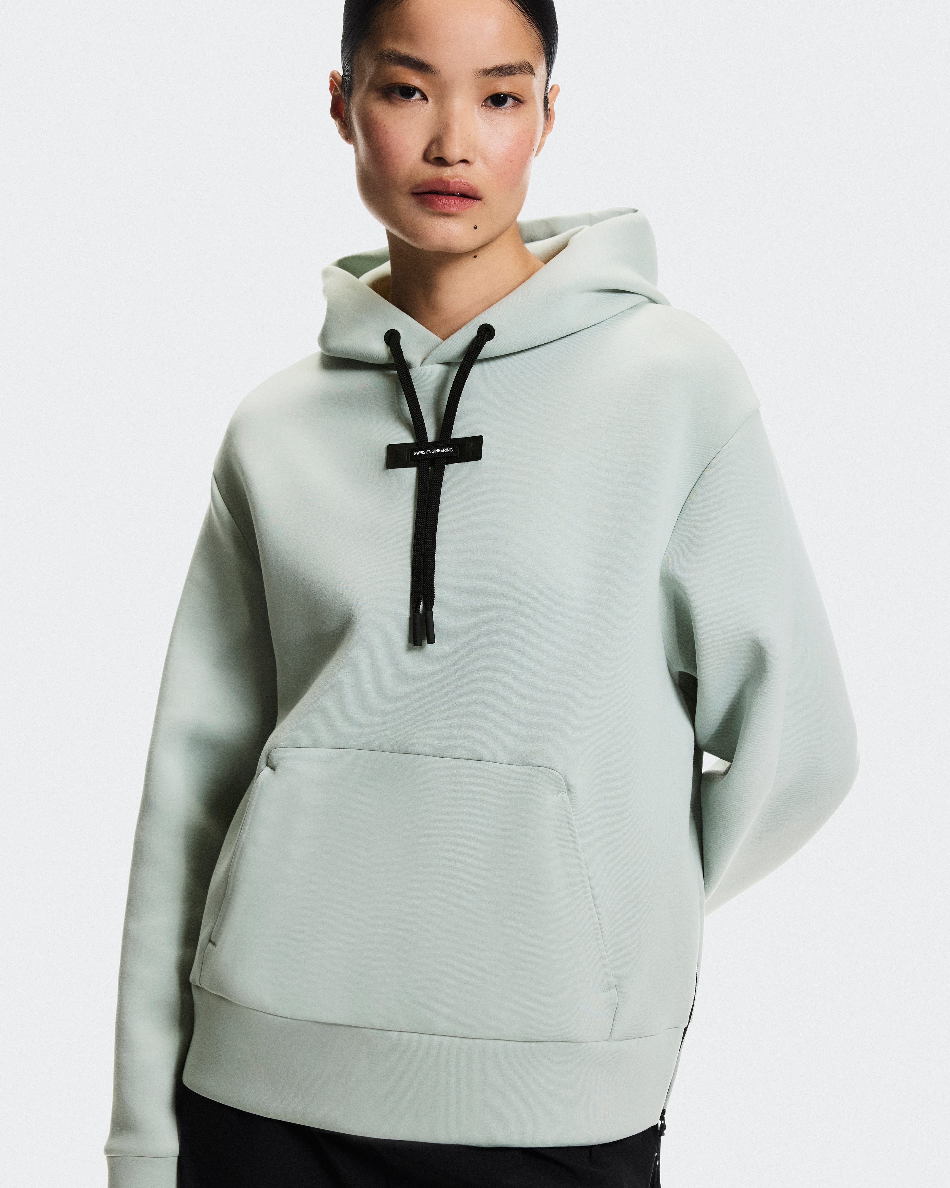 On Focus Tech Hoodie Mineral (Women'S)