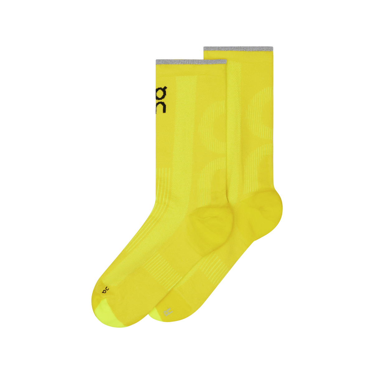 On Elite Run Sock High Lime