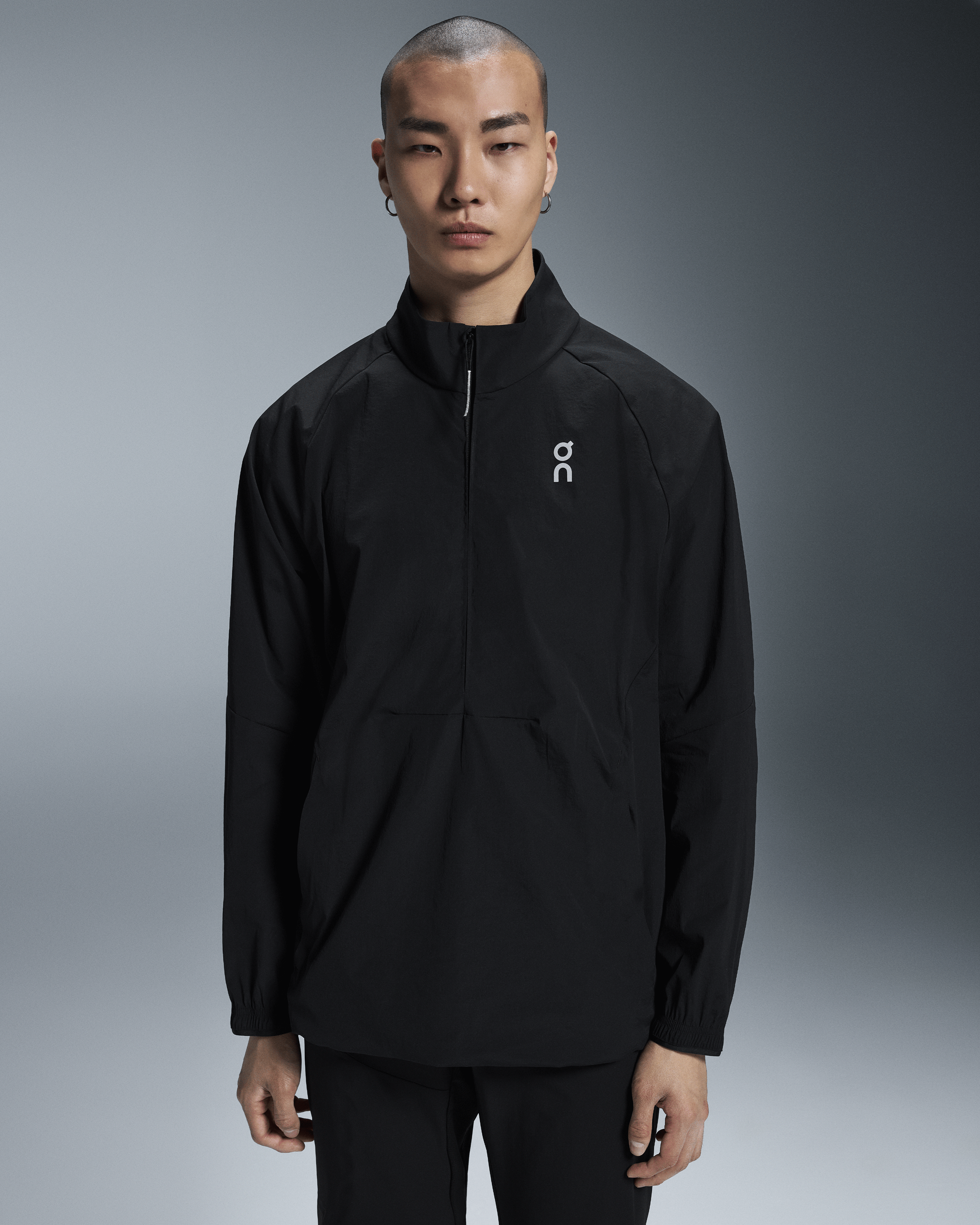 On All-Day 1/2 Zip Jacket Black