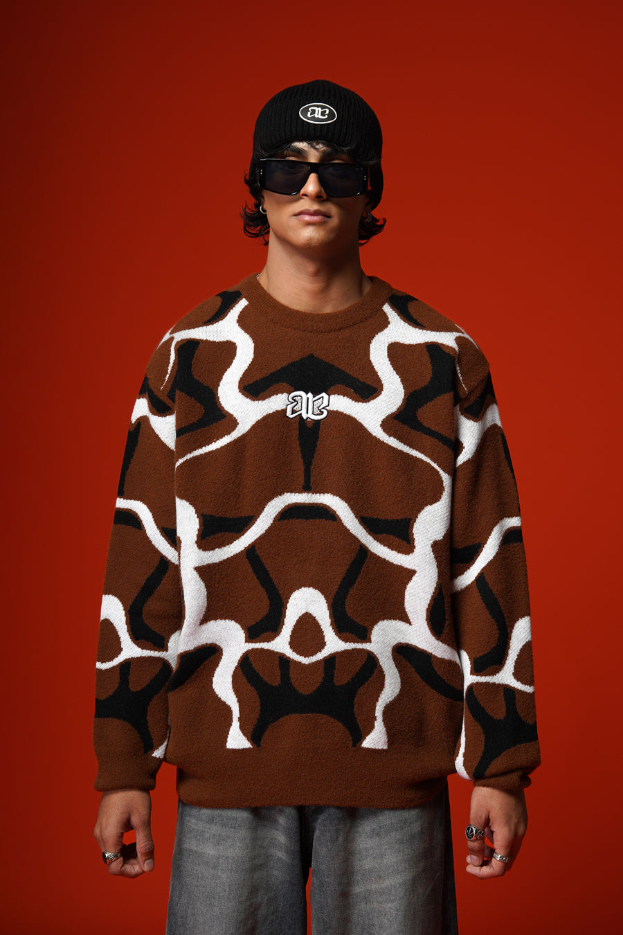 Abstract Sweater