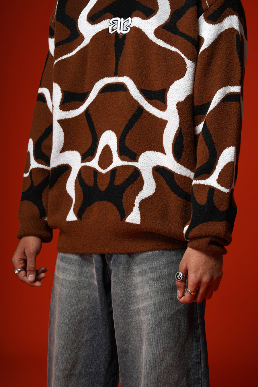 Abstract Sweater