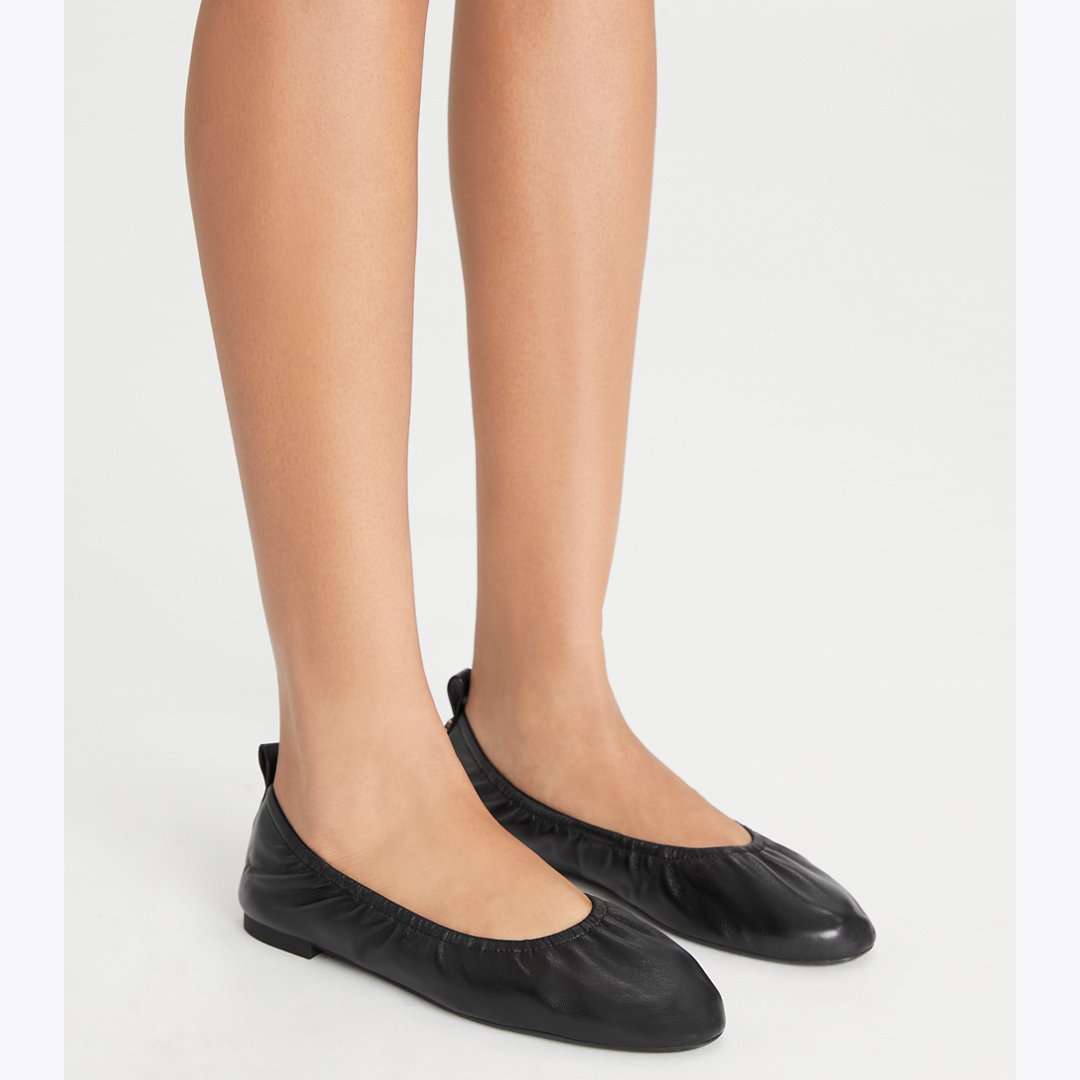 Tory Burch Eddie Ballet PERFECT BLACK