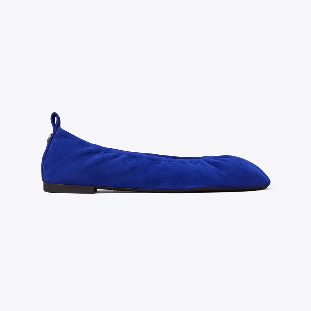 Tory Burch Eddie Ballet DARK INDIGO