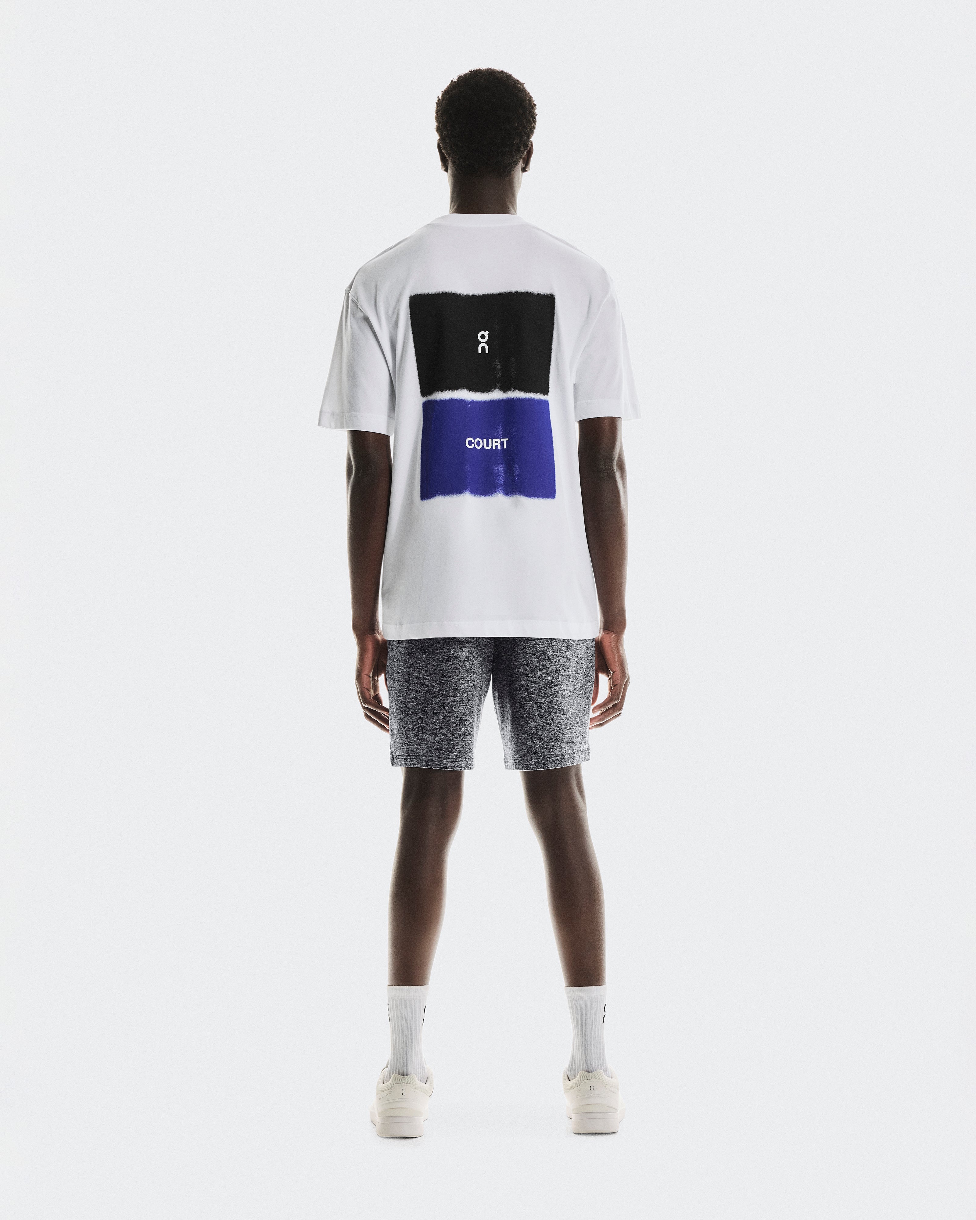 On Club-T Court White | Indigo
