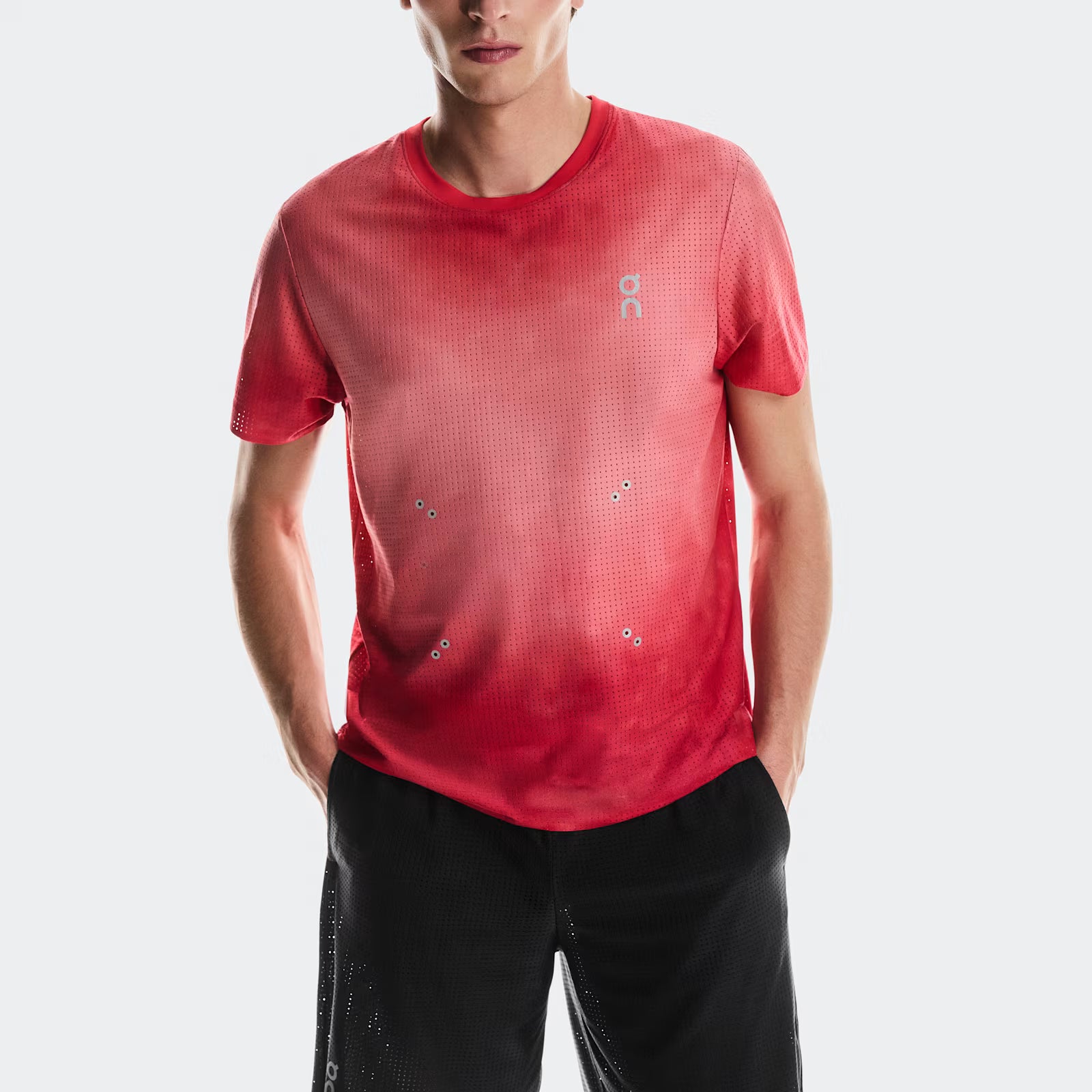 On Pace Mesh Shorts Black