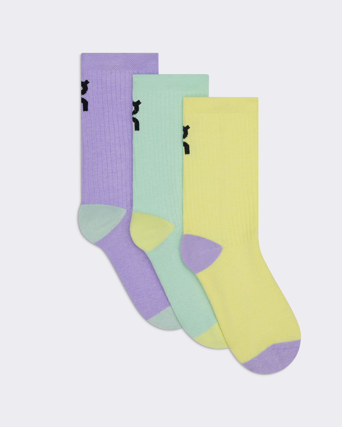 On Logo Sock High 3P Kids Bloom | Creek
