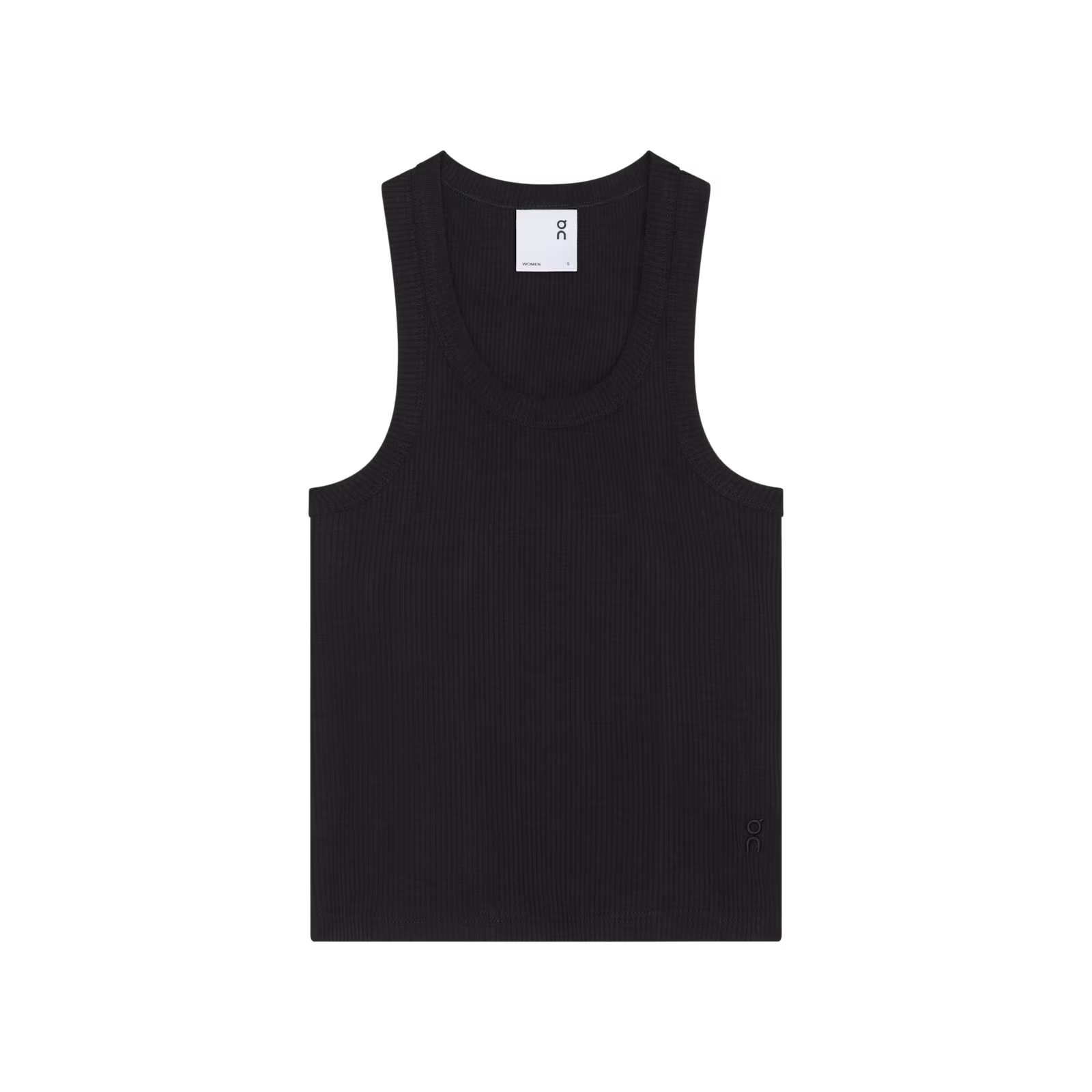 On All-Day Ribbed Tank Black (Women'S)