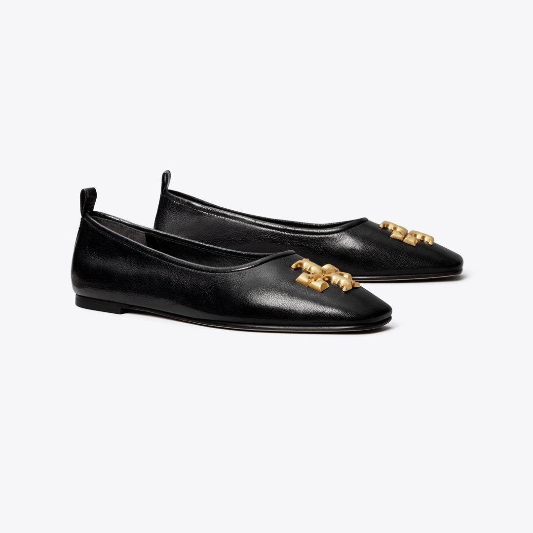 Tory Burch Eleanor Ballet PERFECT BLACK